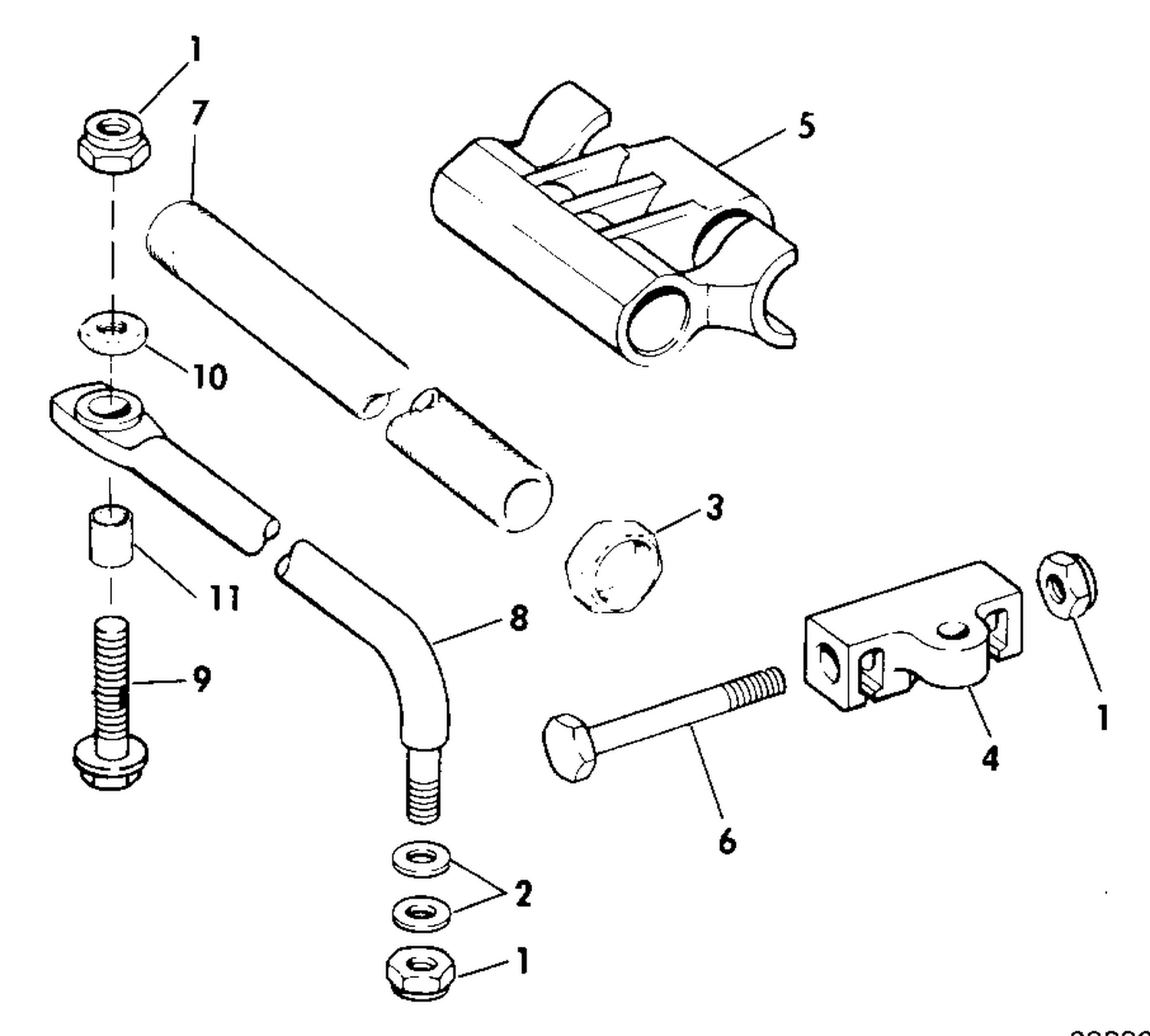 DUAL CABLE CONNECTOR KIT - PARALLEL ENTRY 60 THRU 70