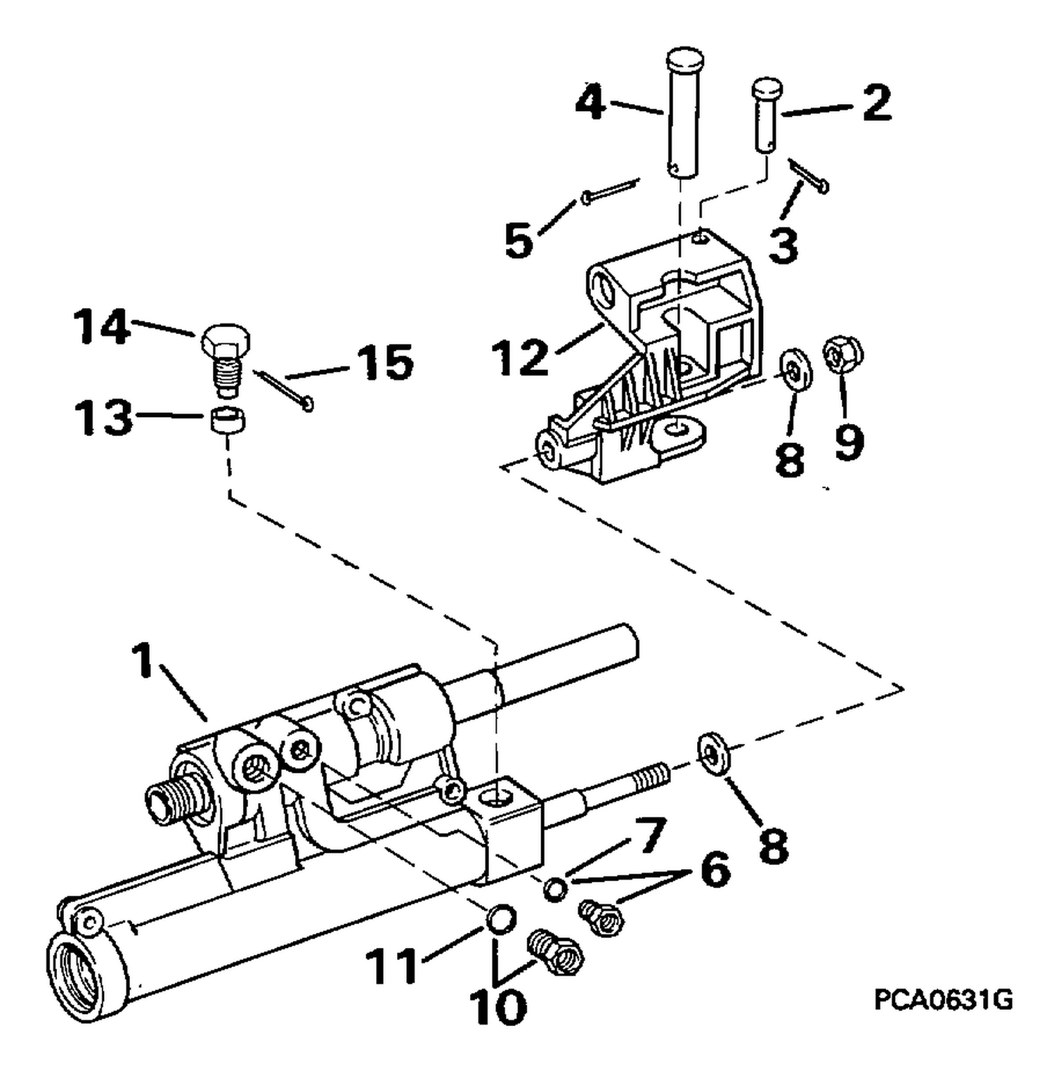 POWER STEERING CYLINDER