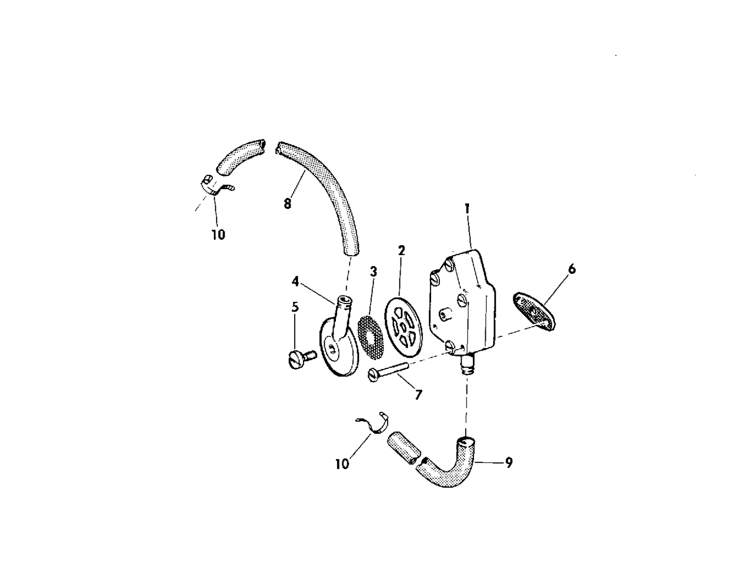 FUEL PUMP AND FILTER