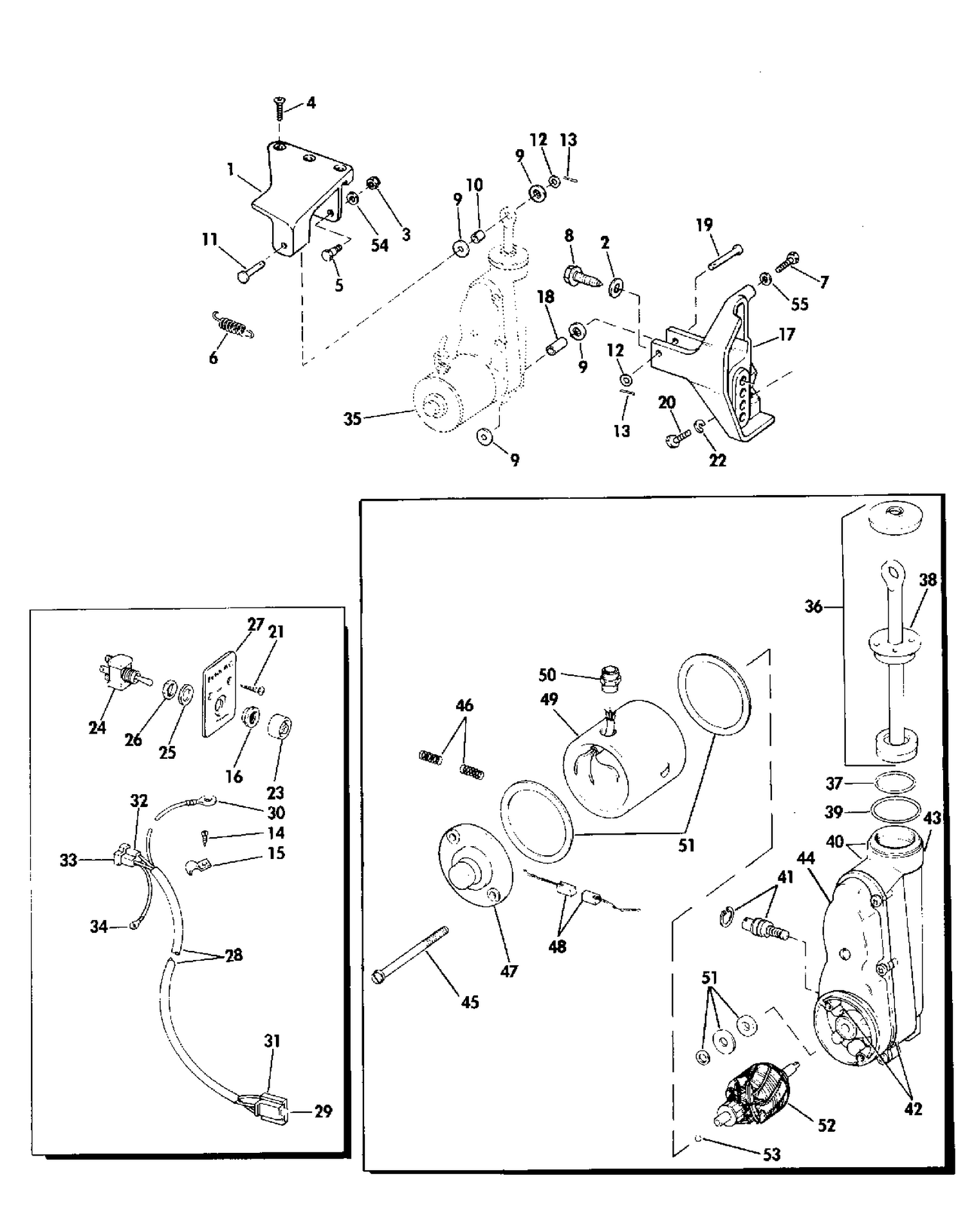POWER TILT KIT 50,55