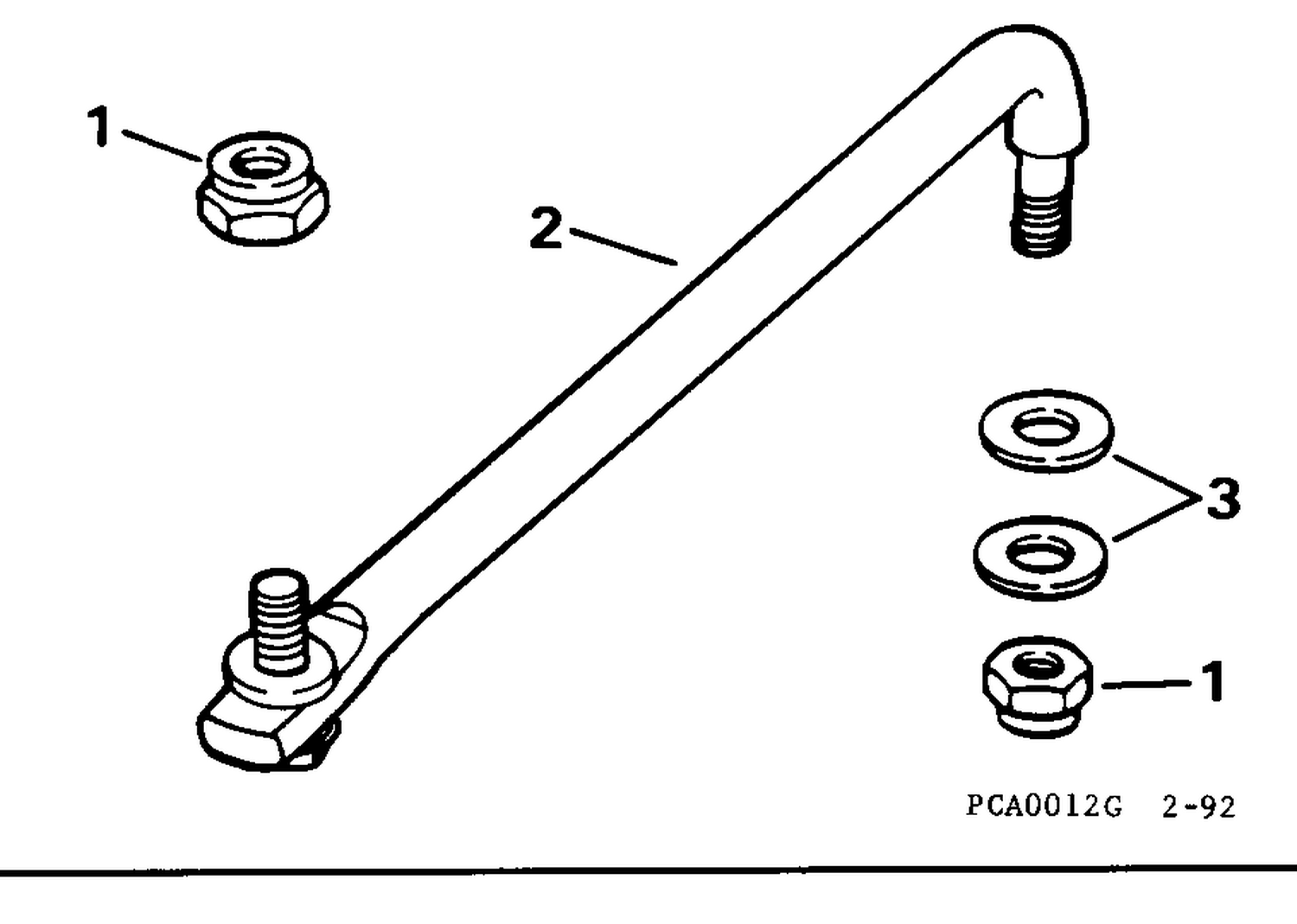 STEERING LINK KIT (WITH POWER TRIM & TILT)