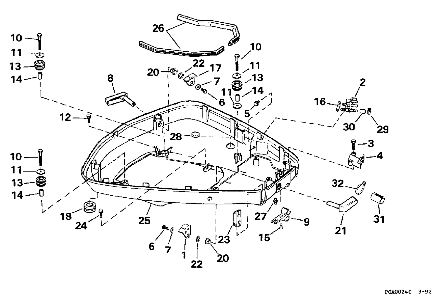 LOWER ENGINE COVER