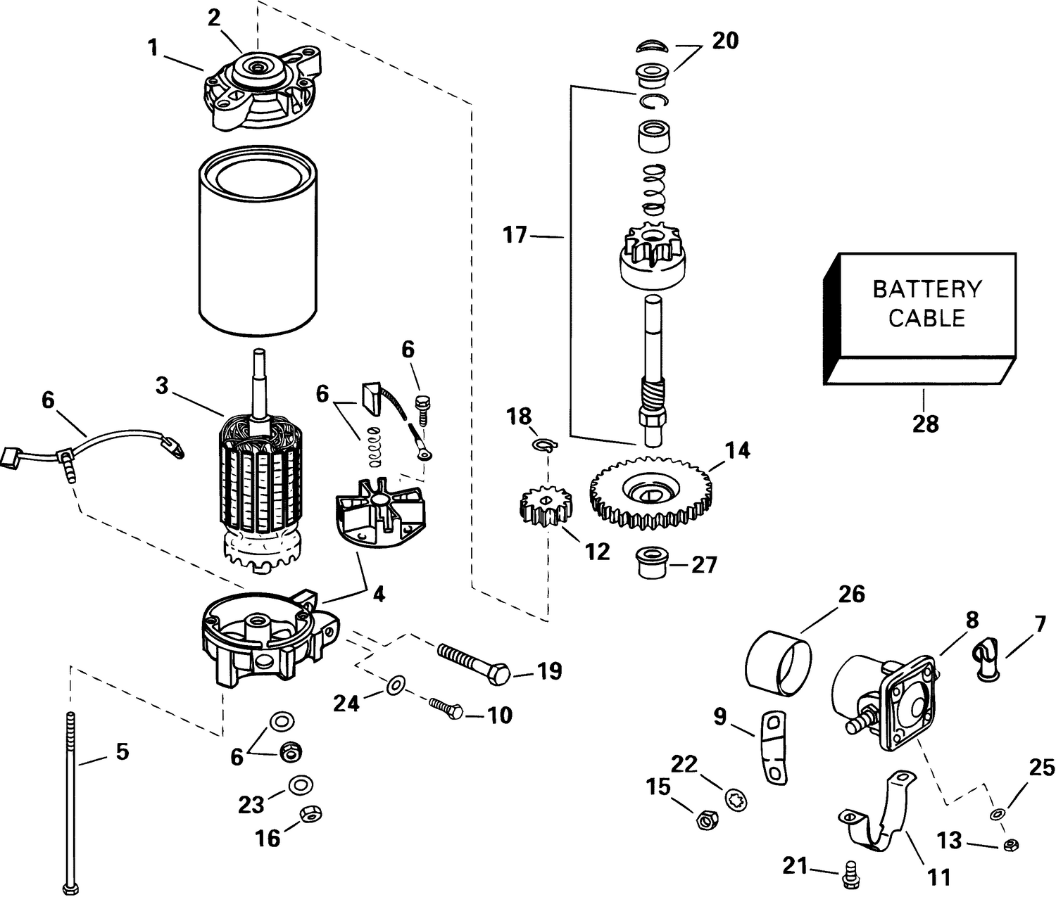 ELECTRIC STARTER & SOLENOID