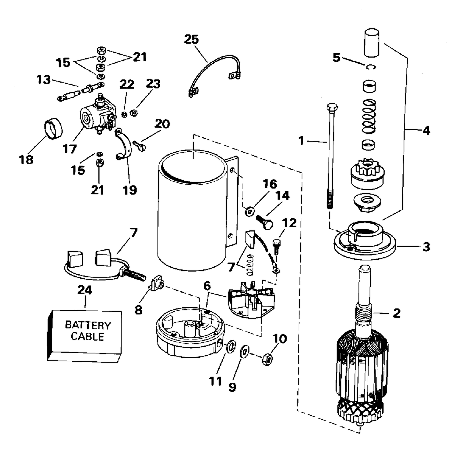 ELECTRIC STARTER & SOLENOID