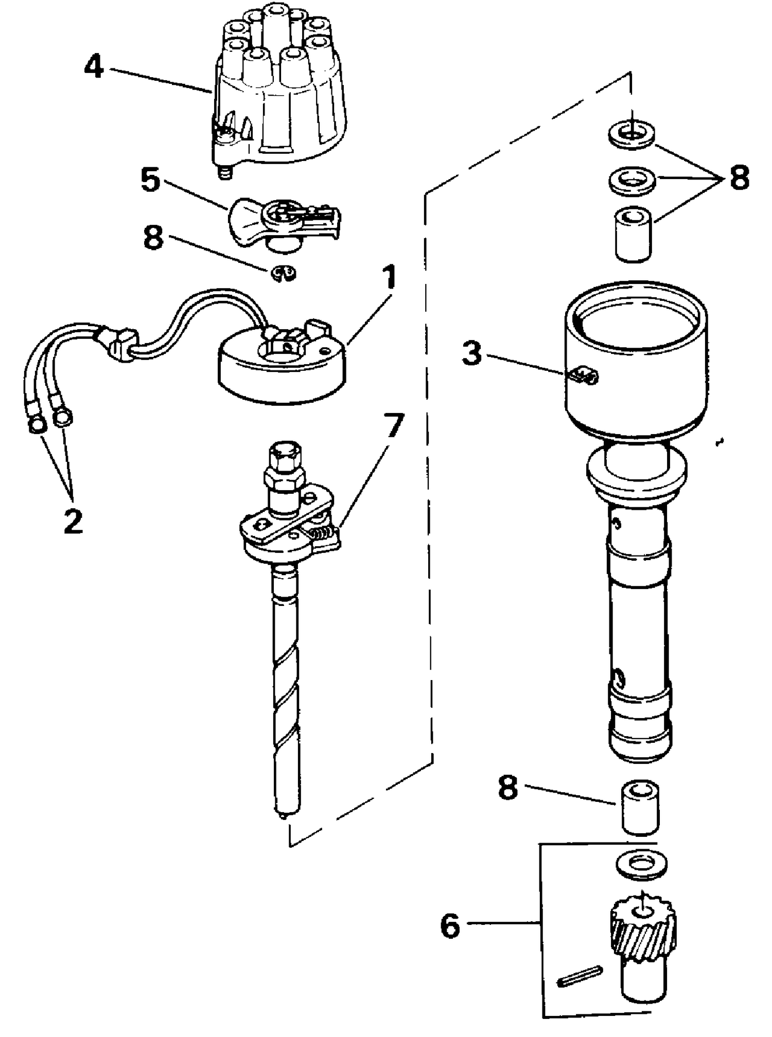 DISTRIBUTOR - 5.7 LITRE