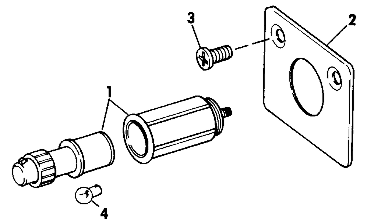 CHART LIGHT & CIGARETTE LIGHTER KIT