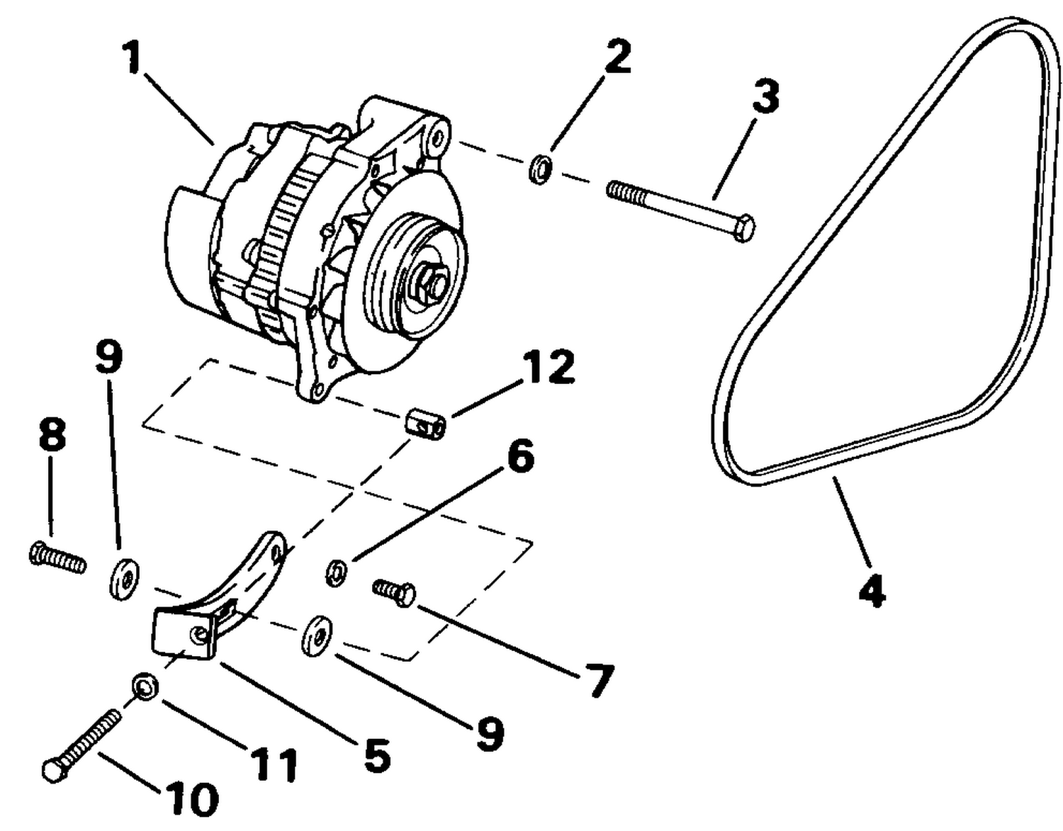 ALTERNATOR MOUNTING