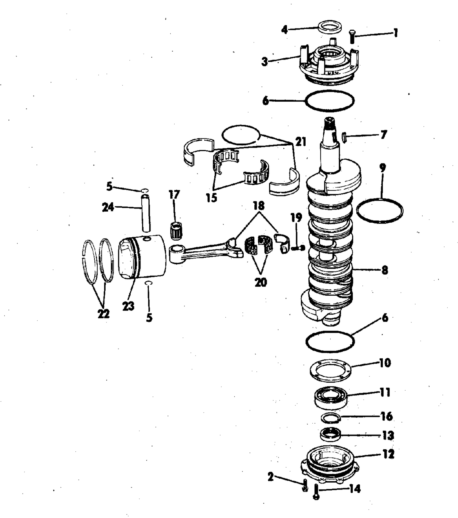CRANKSHAFT & PISTON