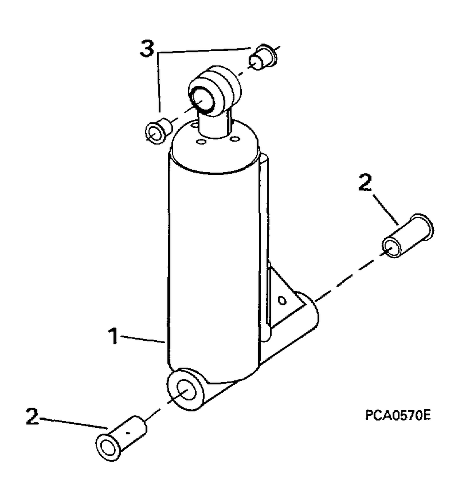TILT ASSIST CYLINDER