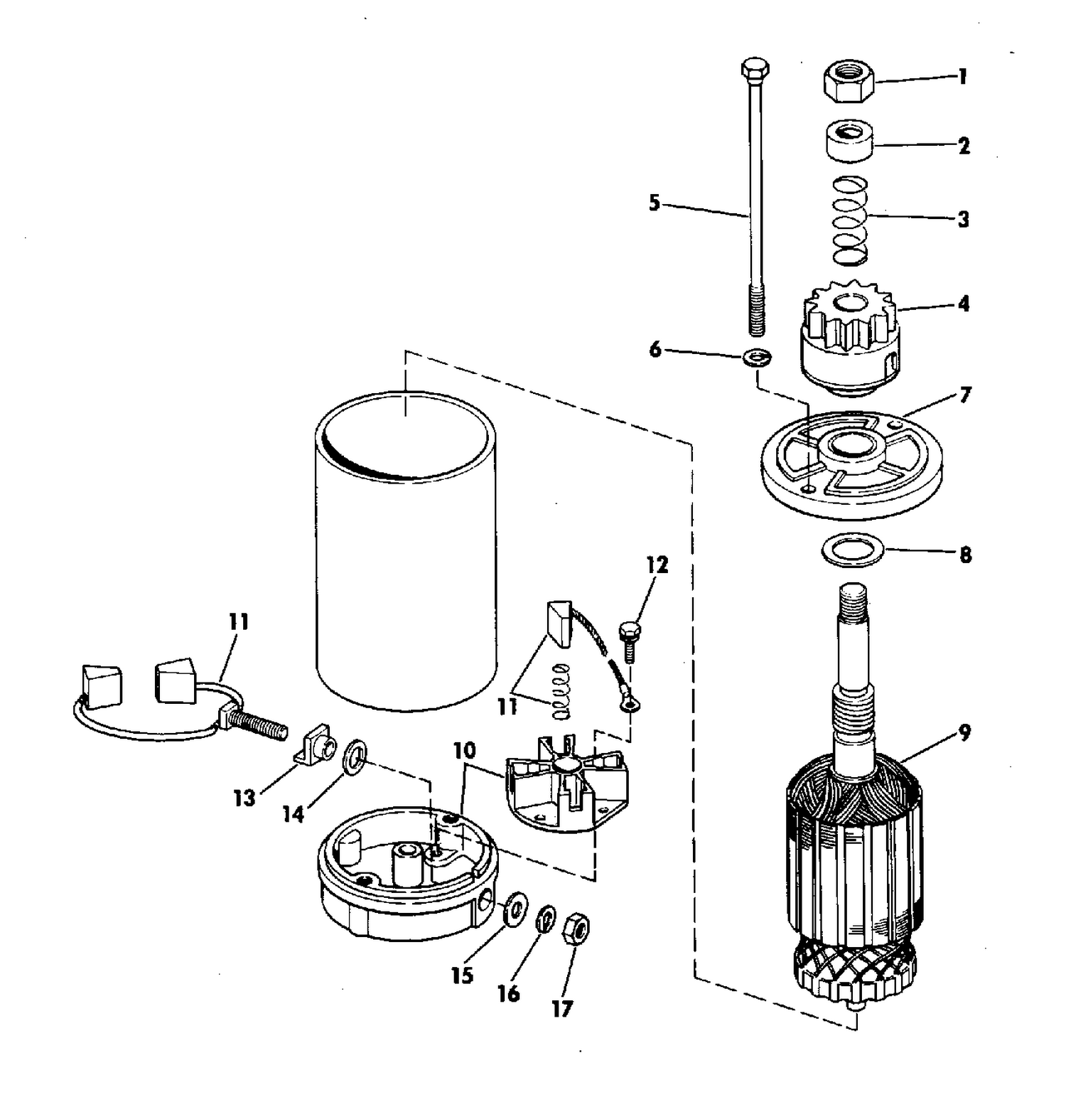 ELECTRIC STARTER AMERICAN BOSCH 11229-21-M030SM