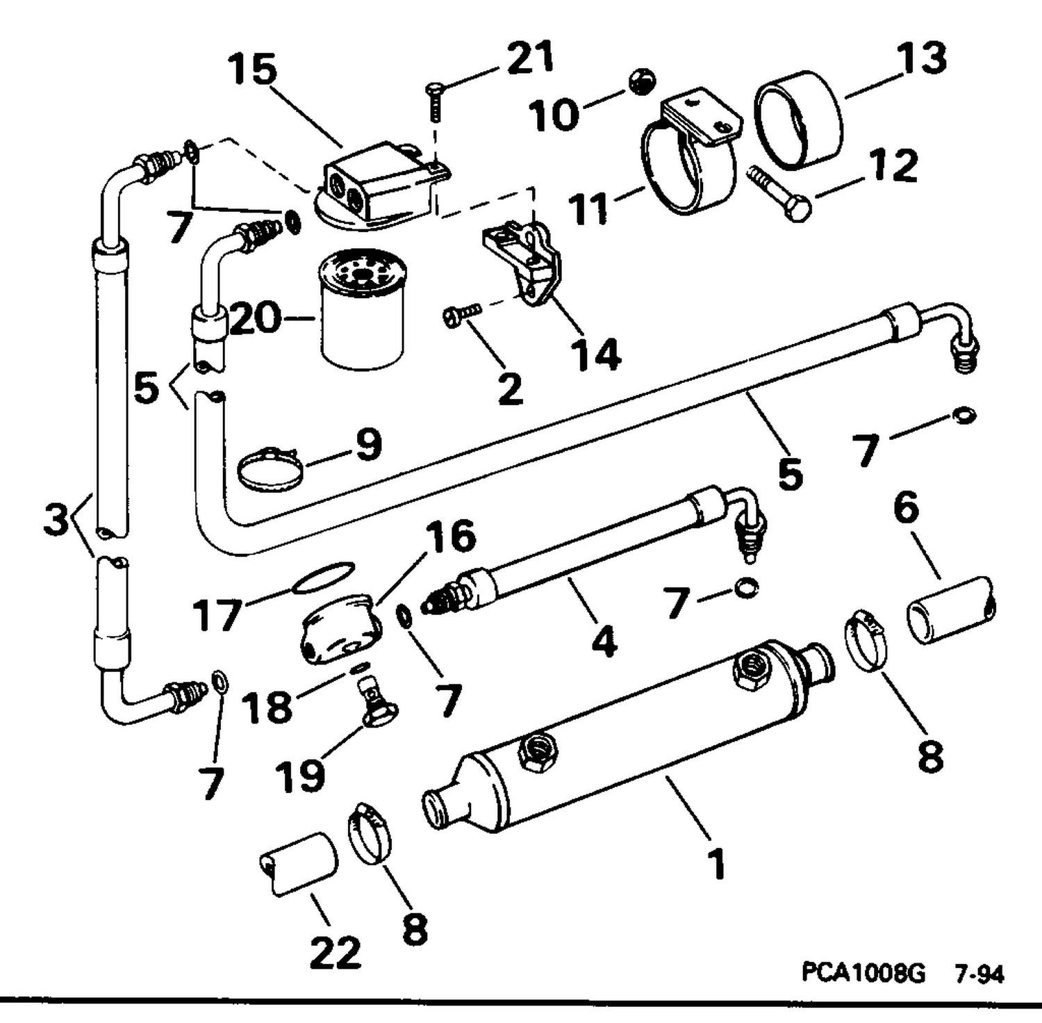 OIL SYSTEM (58FBPHU MODELS ONLY)