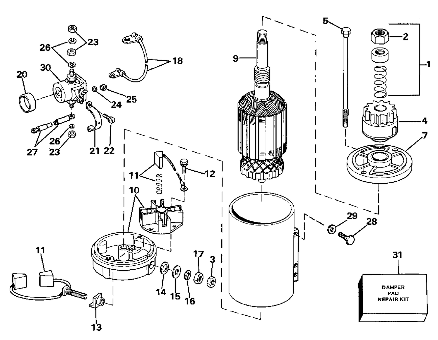 ELECTRIC STARTER & SOLENOID
