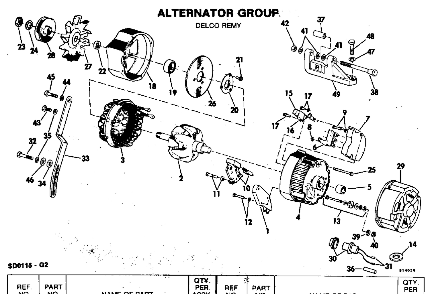 Assembly diagram