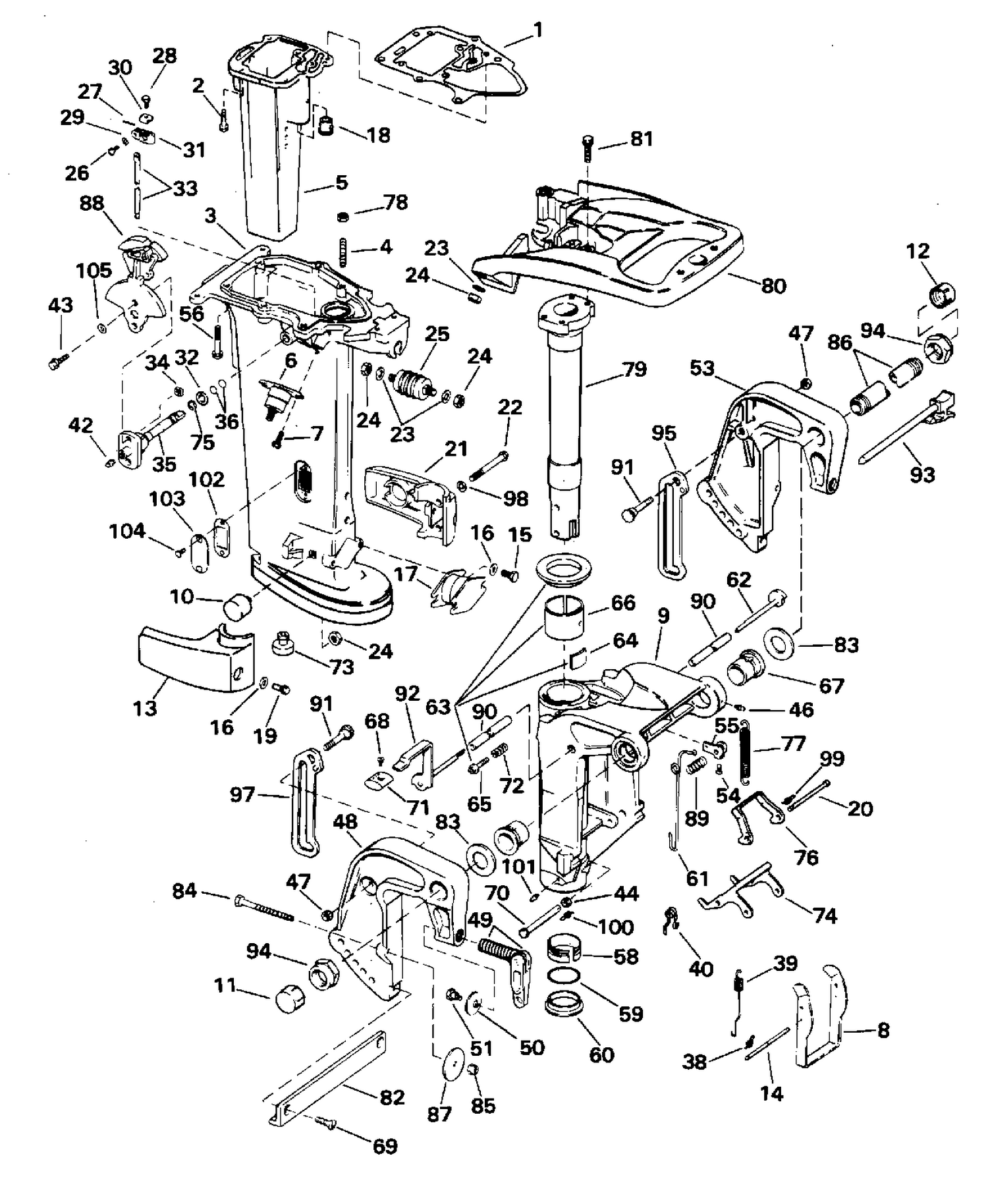 MIDSECTION - 25RS - 25RW - H25FP