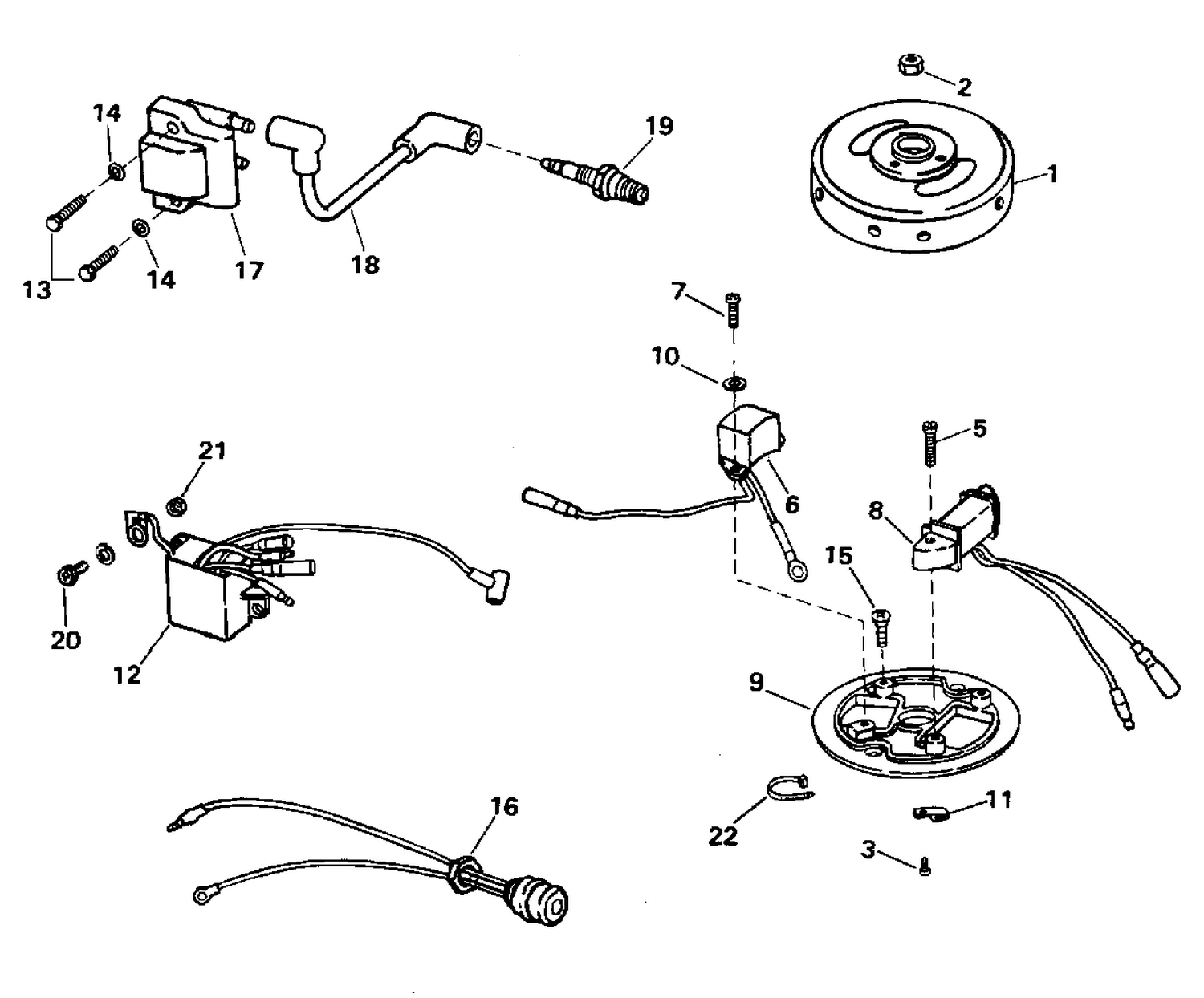 ARMATURE PLATE & COIL ASSEMBLY