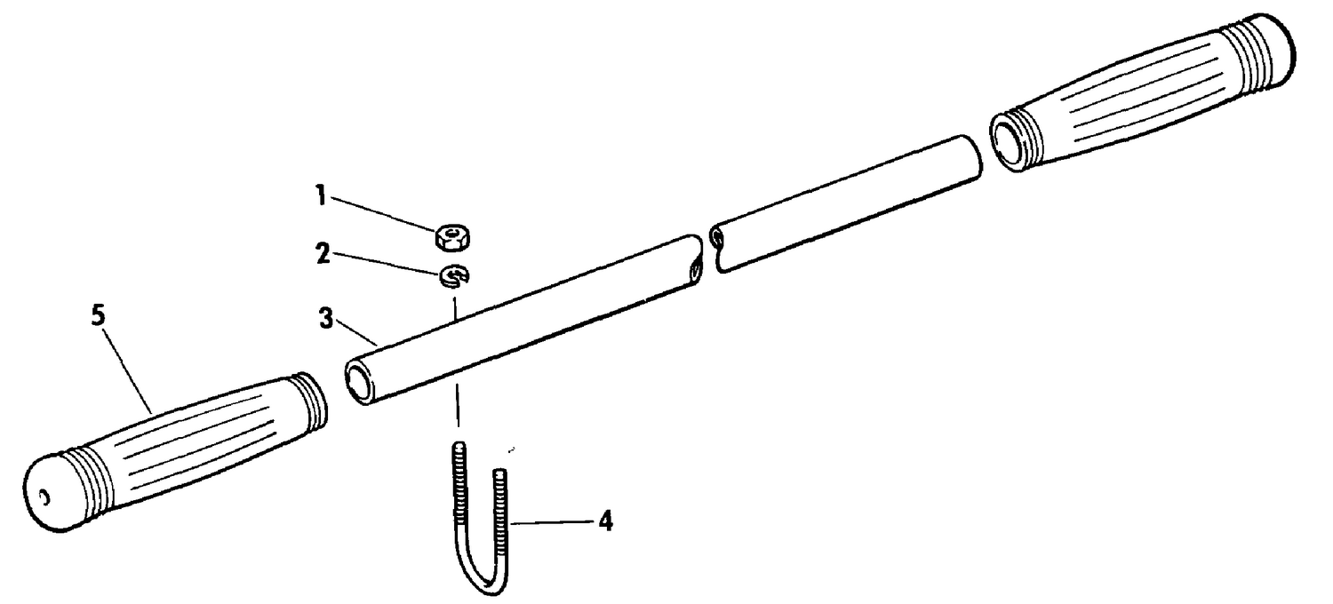 CARRYING HANDLE ASSEMBLY 25 & 40 COMMERCIAL