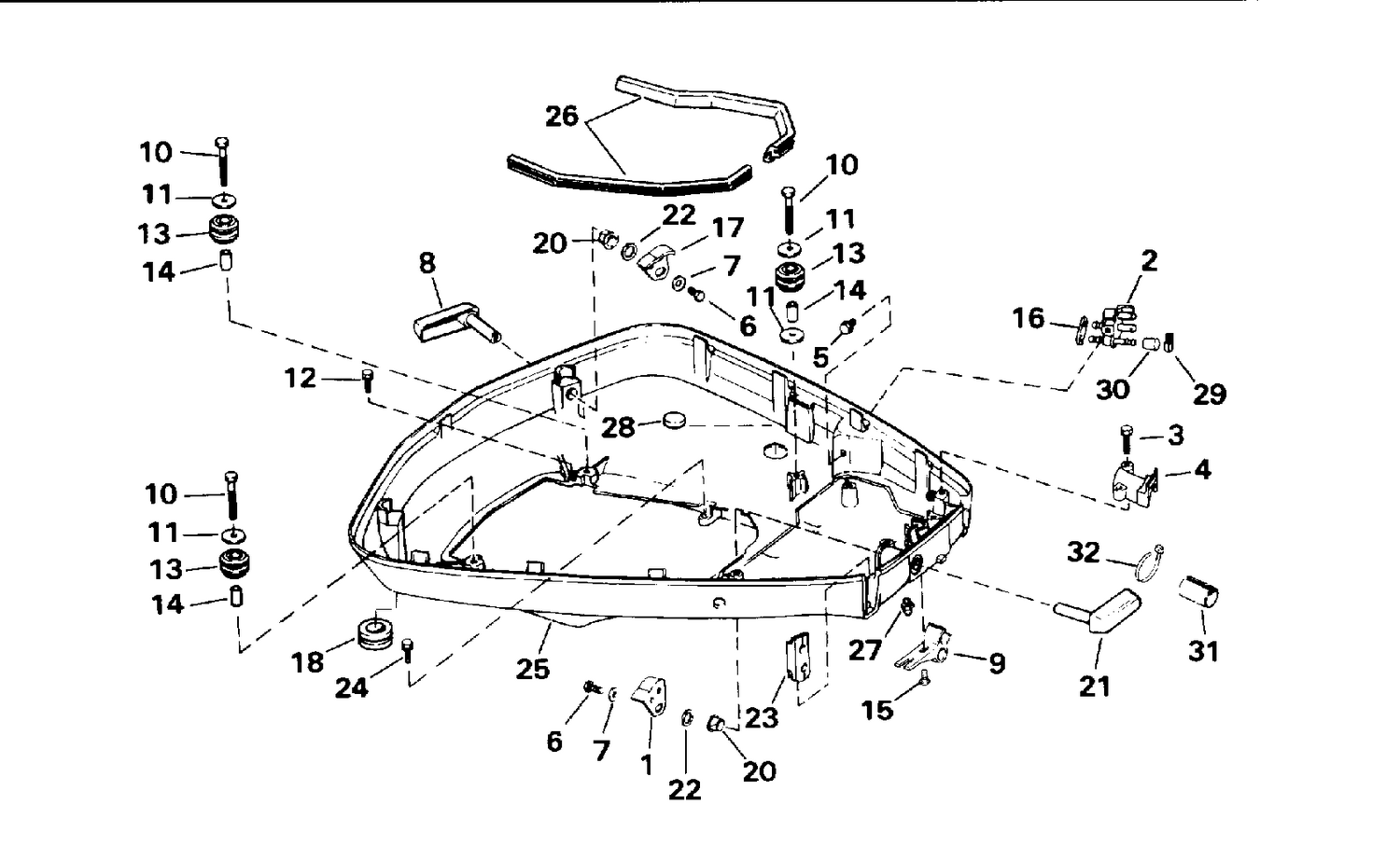 LOWER ENGINE COVER