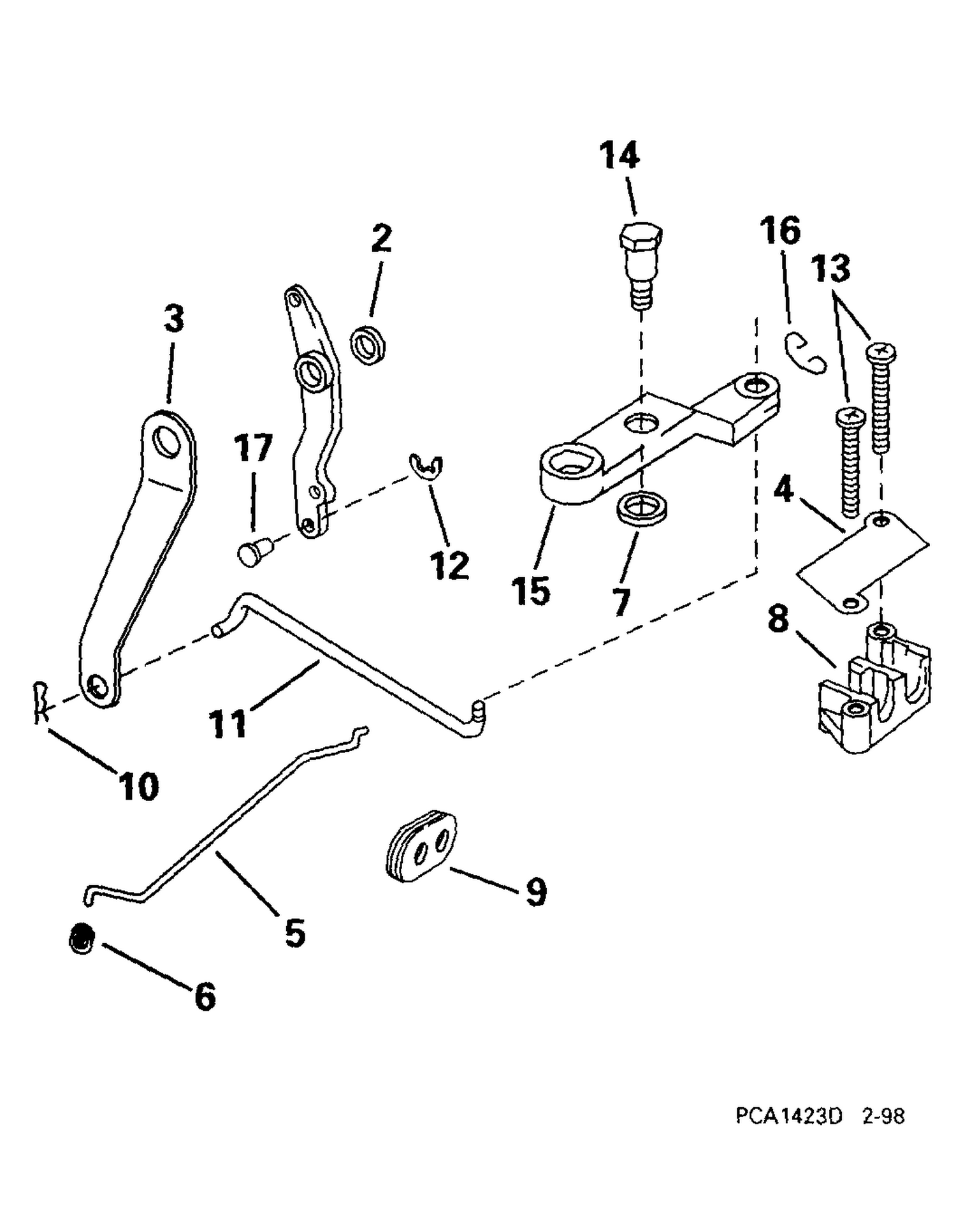 REMOTE CONTROL ADAPTER KIT -- 8, 9.9 (211CC 4-STROKE)