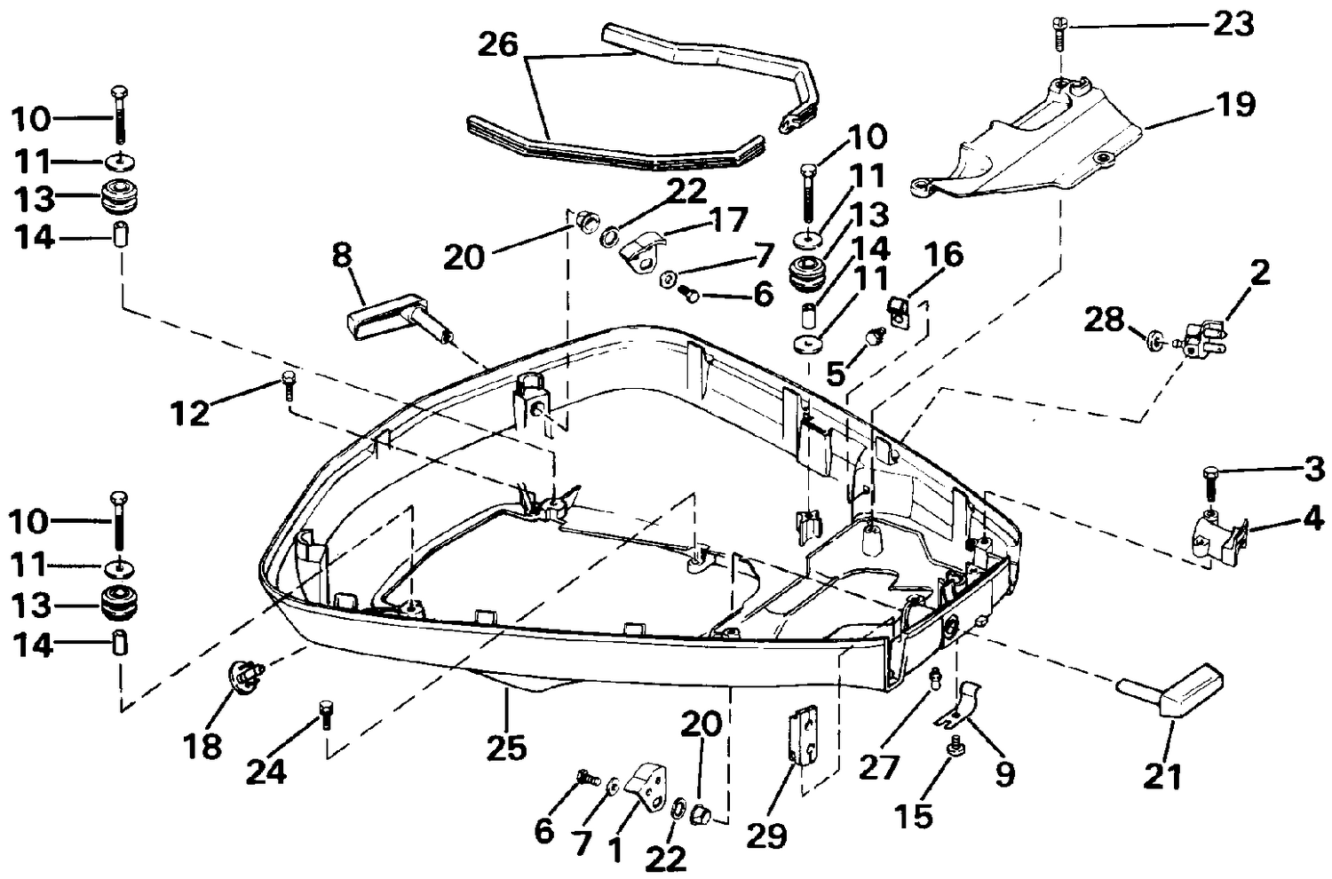 LOWER ENGINE COVER