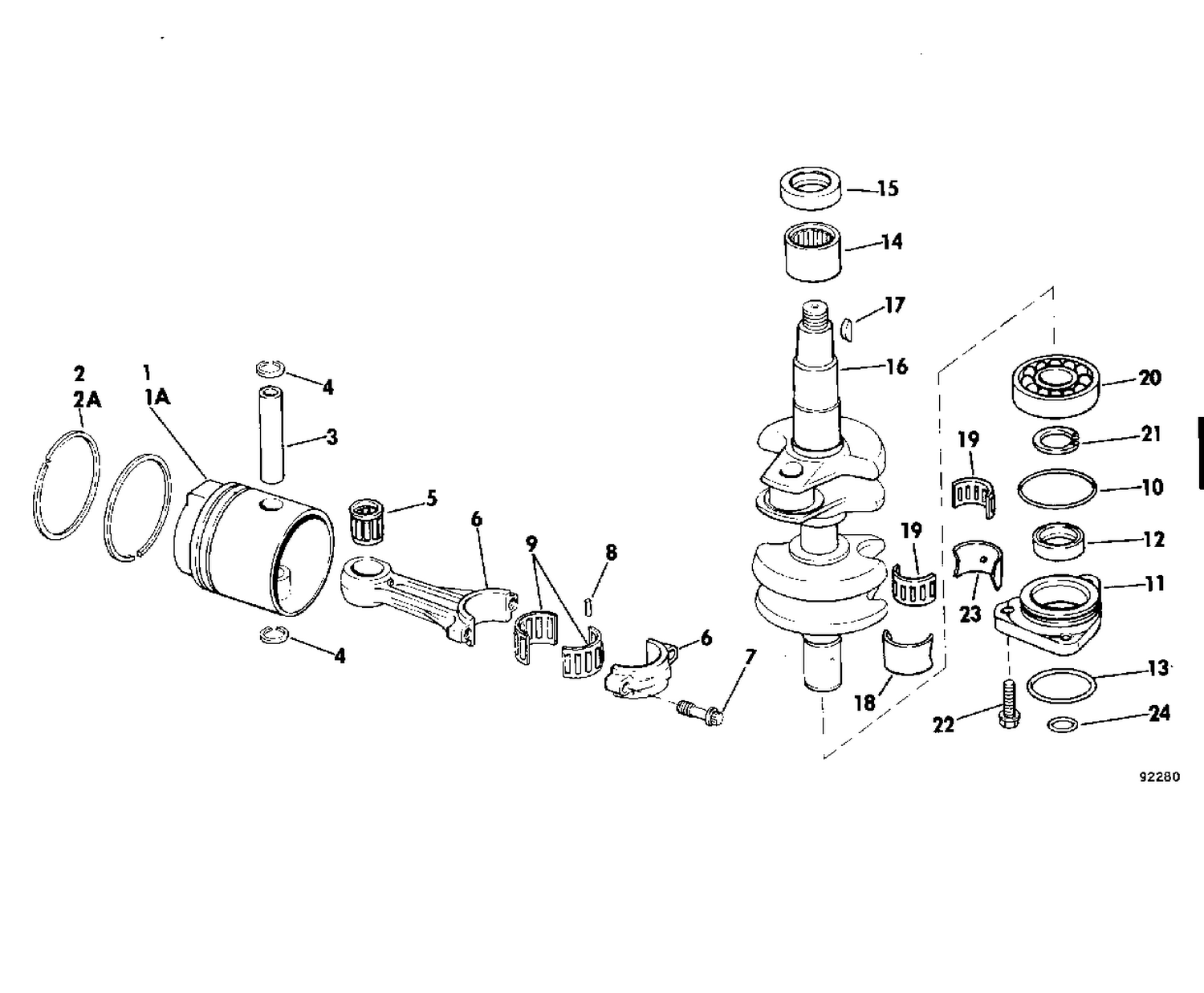 CRANKSHAFT & PISTON