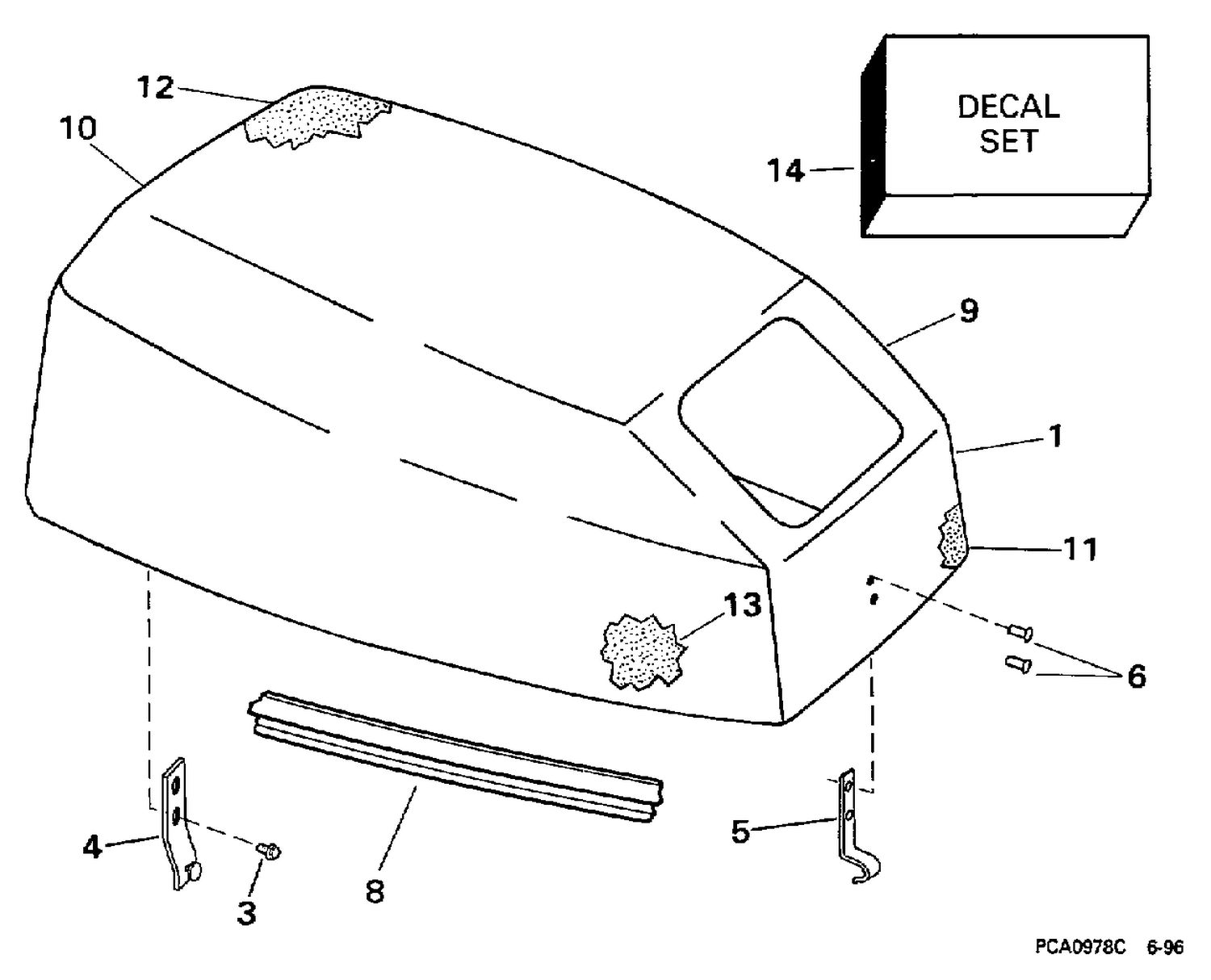 ENGINE COVER - JOHNSON