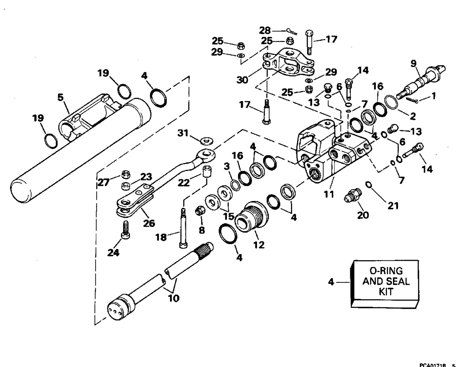 CYLINDER & VALVE ASSEMBLY