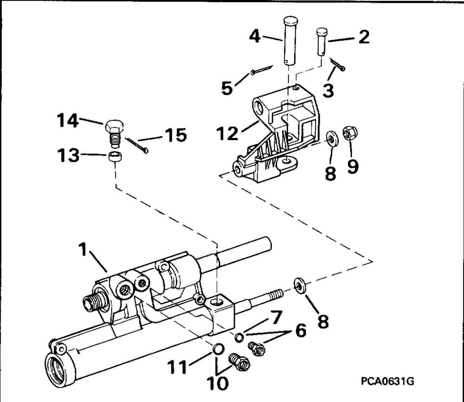 POWER STEERING CYLINDER