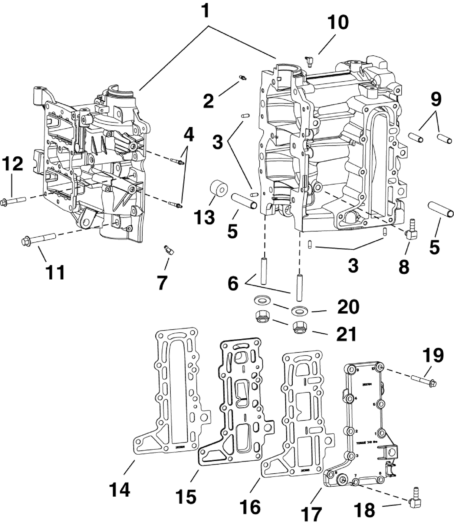 CYLINDER/CRANKCASE