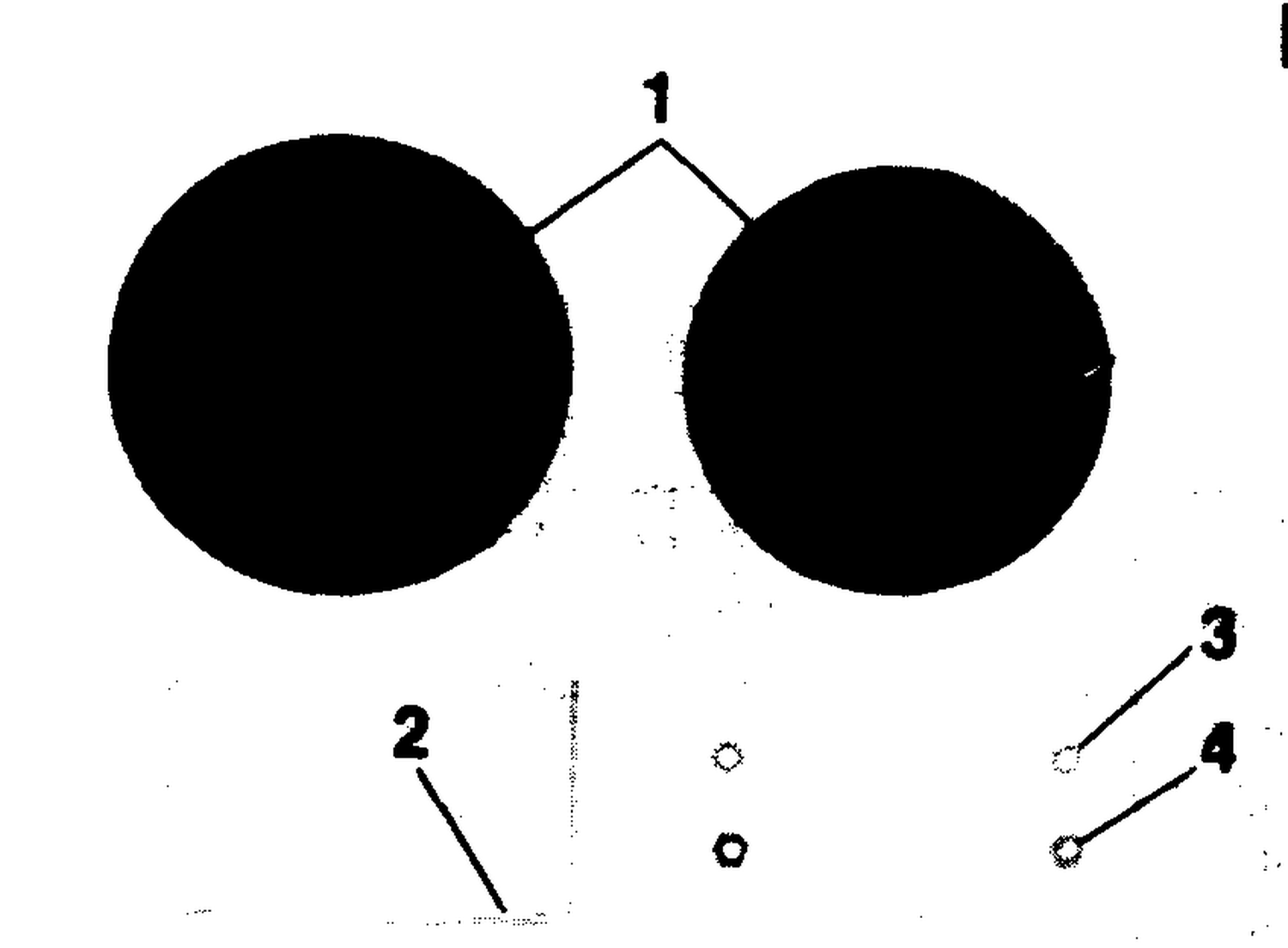 BEZEL ASSEMBLY - HOLE PLUG - 3 IN. GAUGE