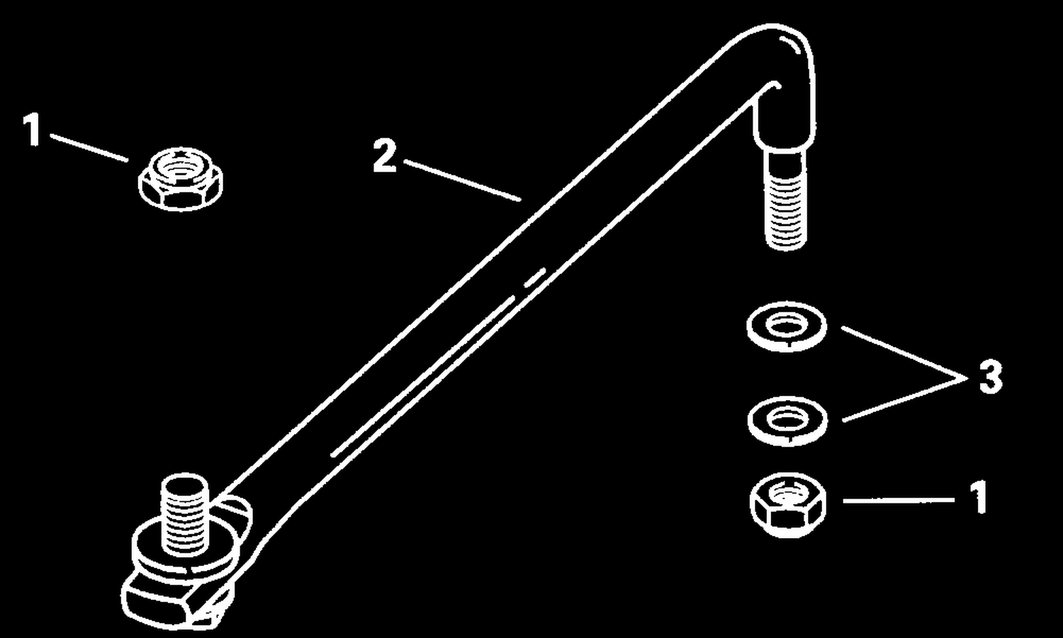 STEERING CONNECTOR KIT -- 60 THRU V6 WITH POWER TRIM & TILT