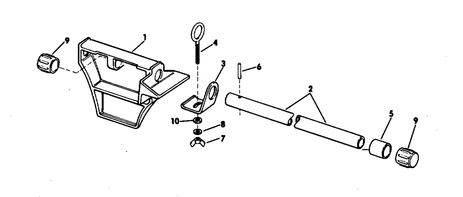 CANOE MOTOR BRACKET KIT