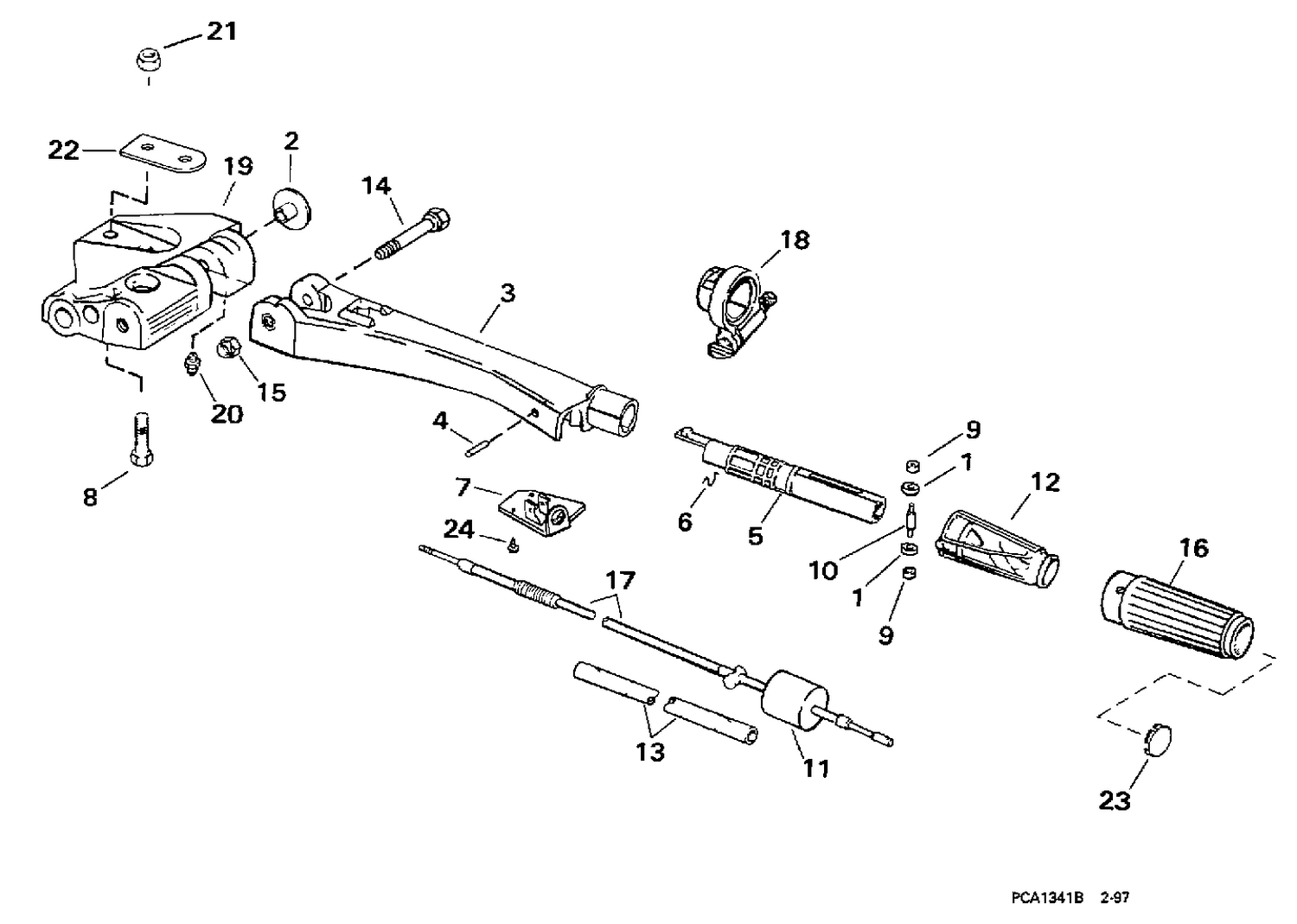 STEERING HANDLE