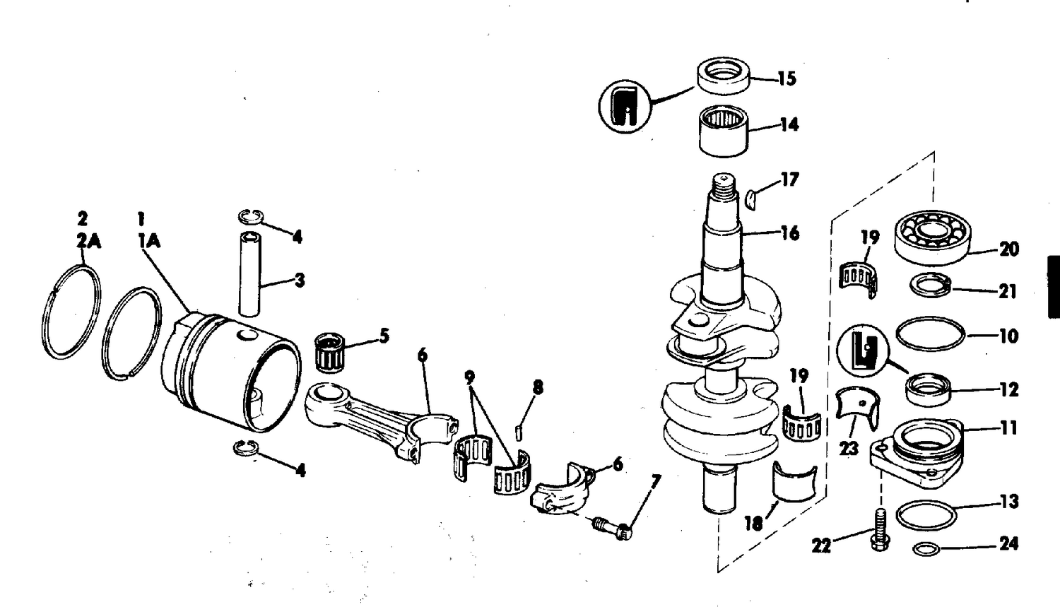 CRANKSHAFT & PISTON