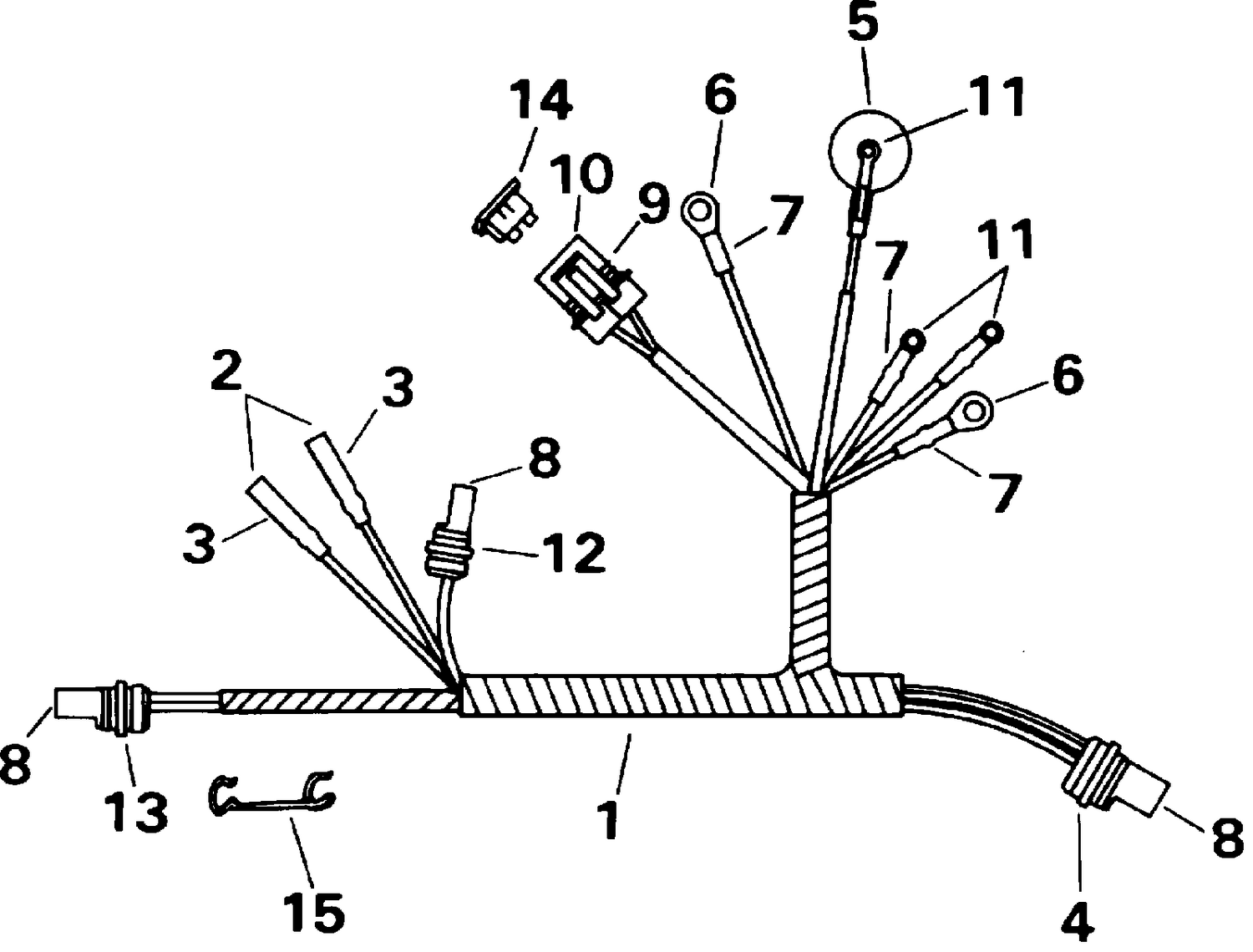MOTOR CABLE - TE MODELS