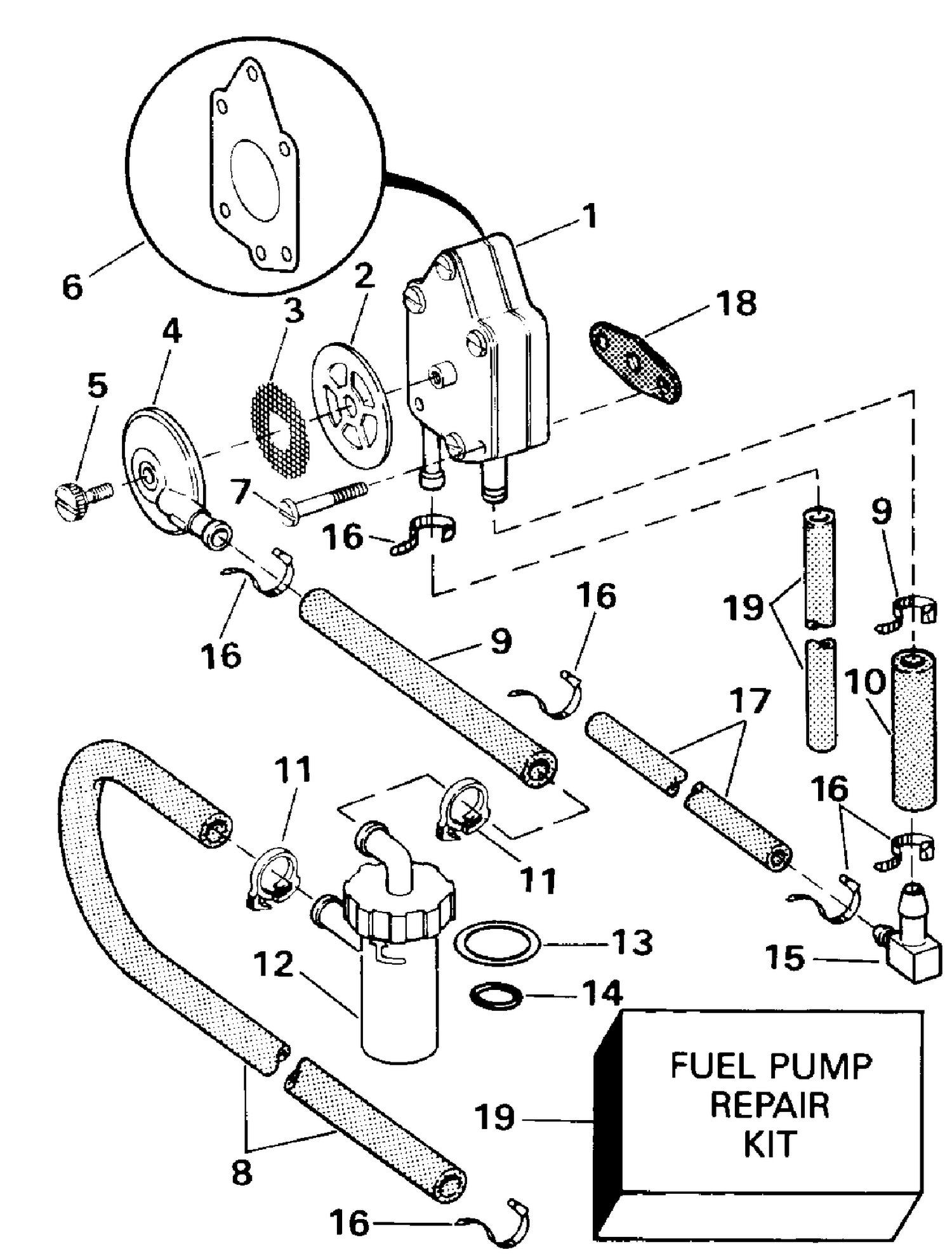 FUEL PUMP - EARLY PRODUCTION