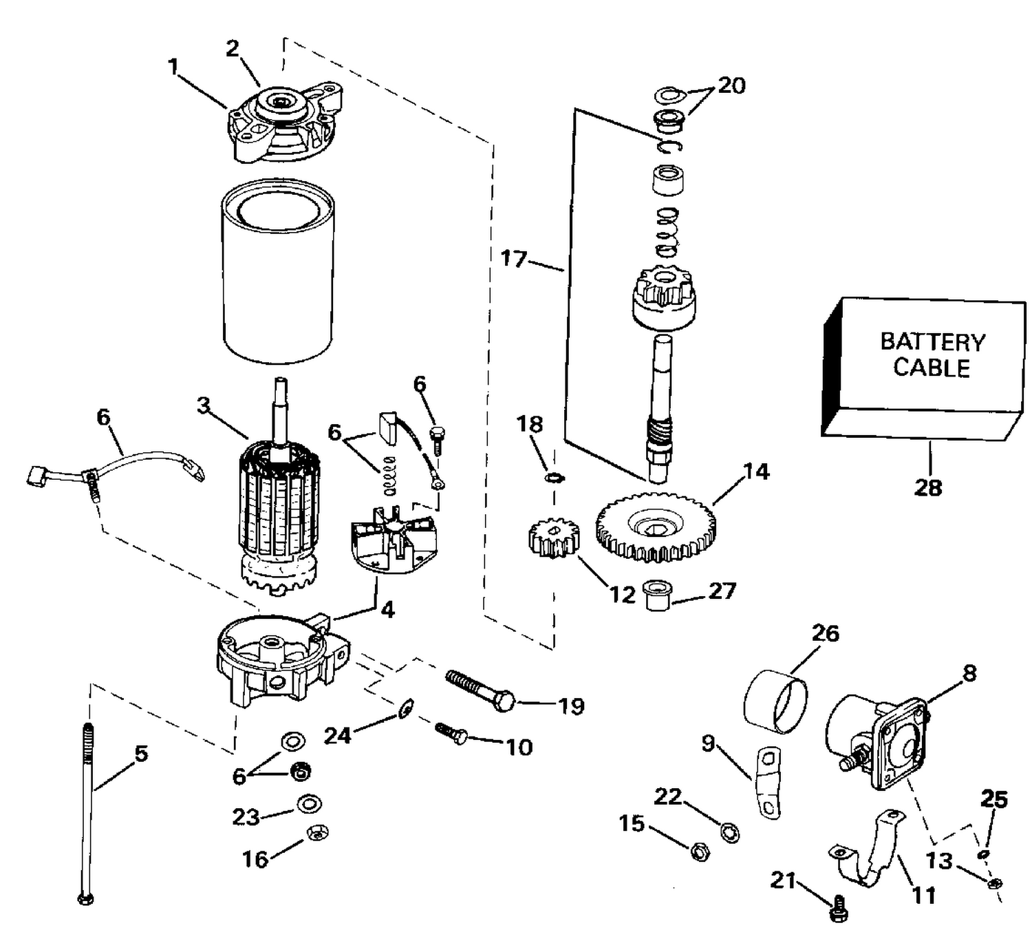 ELECTRIC STARTER & SOLENOID