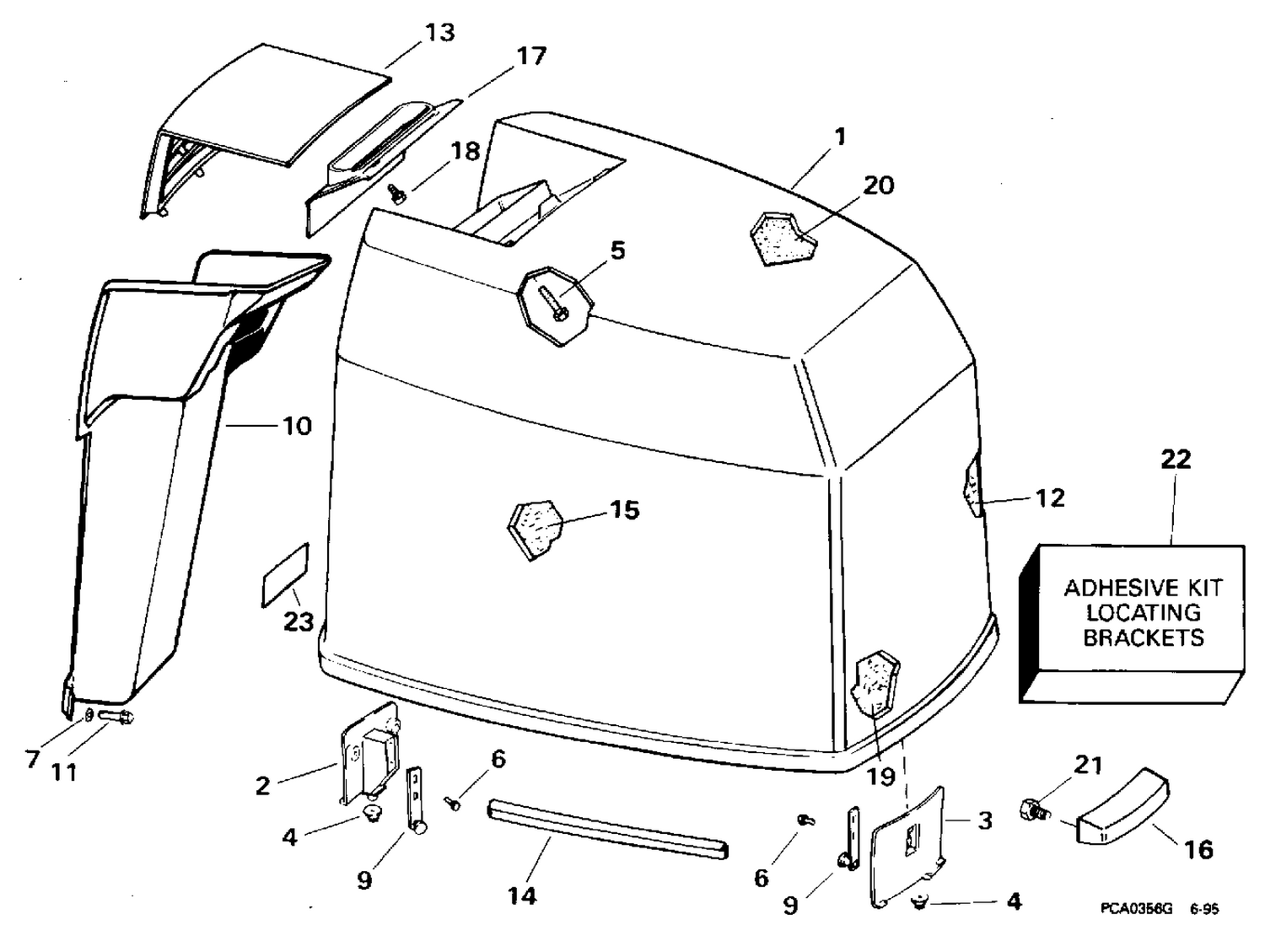 ENGINE COVER - JOHNSON