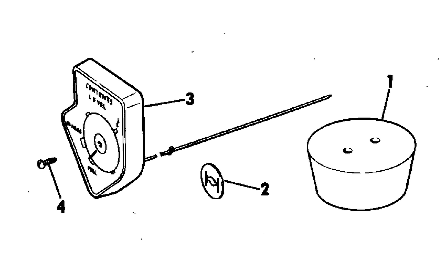 LEVEL INDICATOR KIT-MARINE HEAD