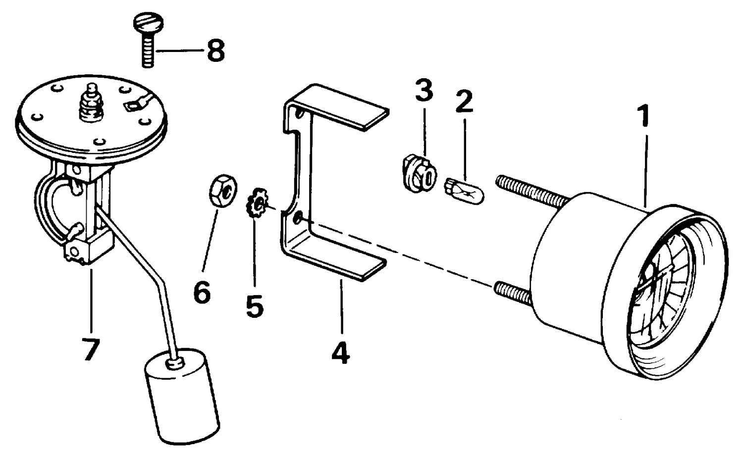OIL LEVEL GAUGE & SENDING UNIT - ALL OIL TANKS