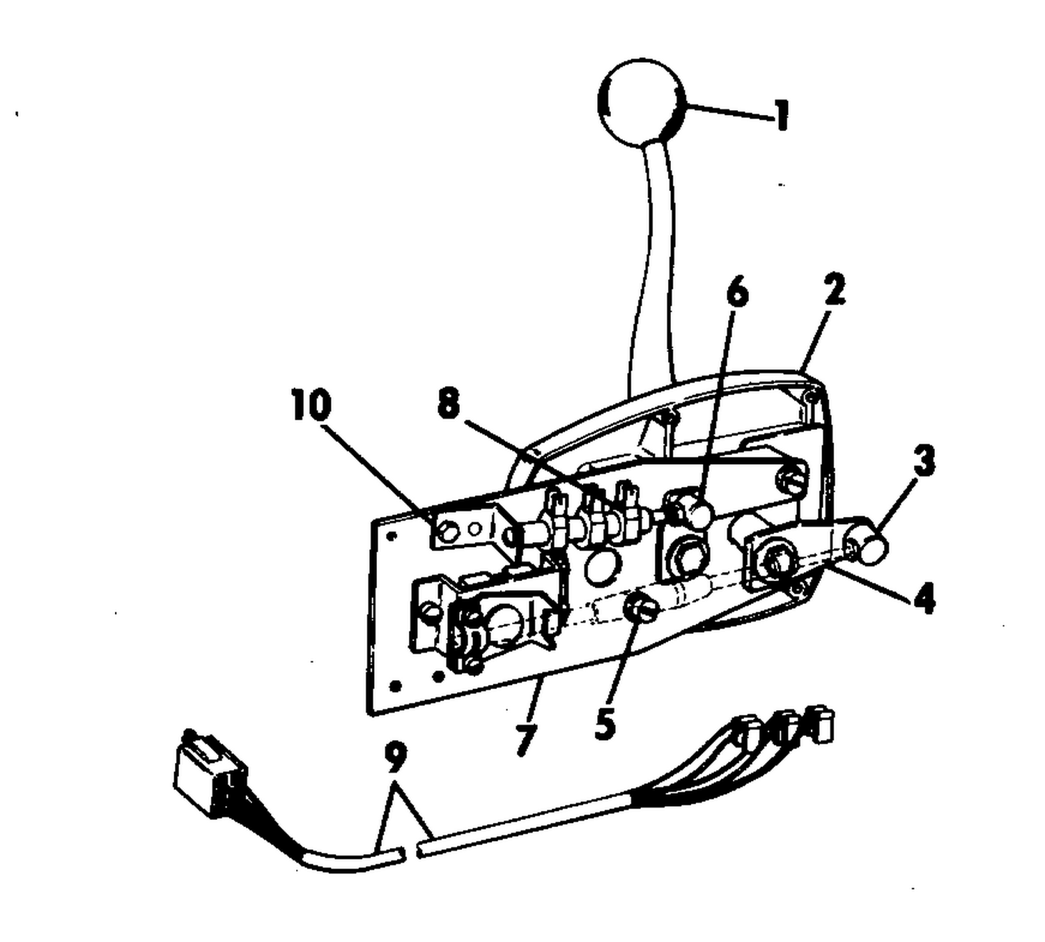 CONCEALED SIDE MOUNT CONTROL KIT NO.383669