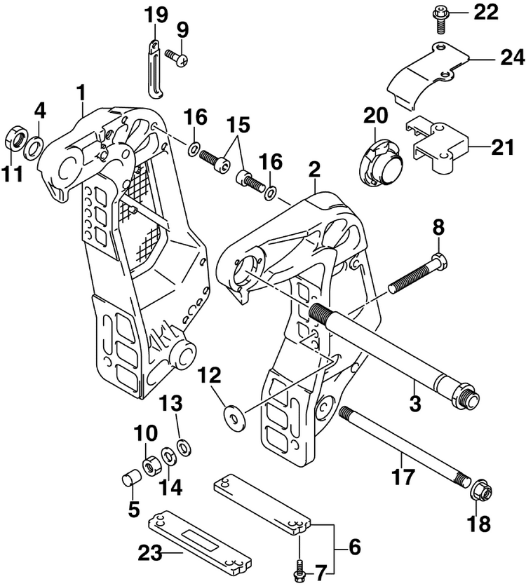 STERN BRACKET