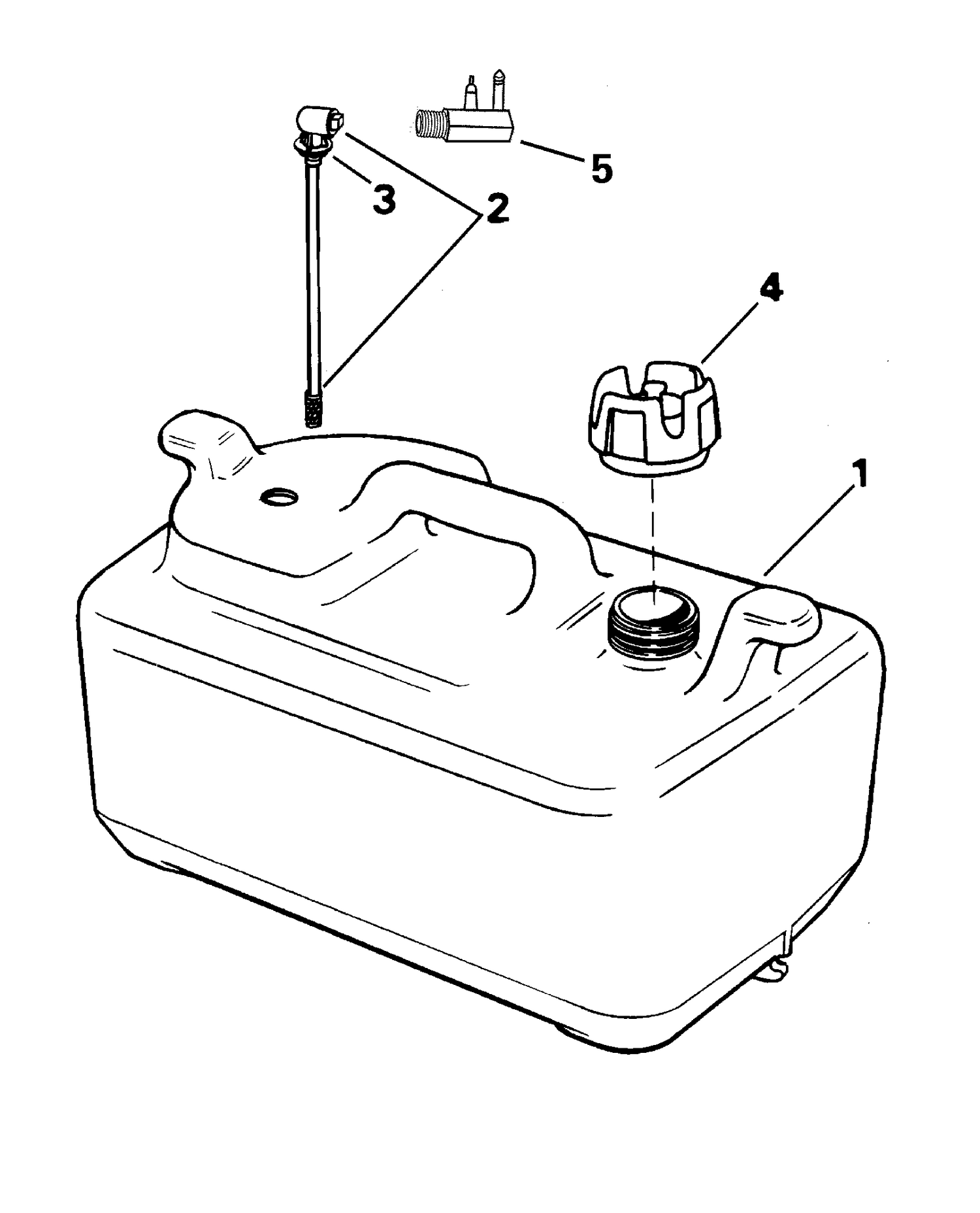 FUEL TANK - 6 GALLON