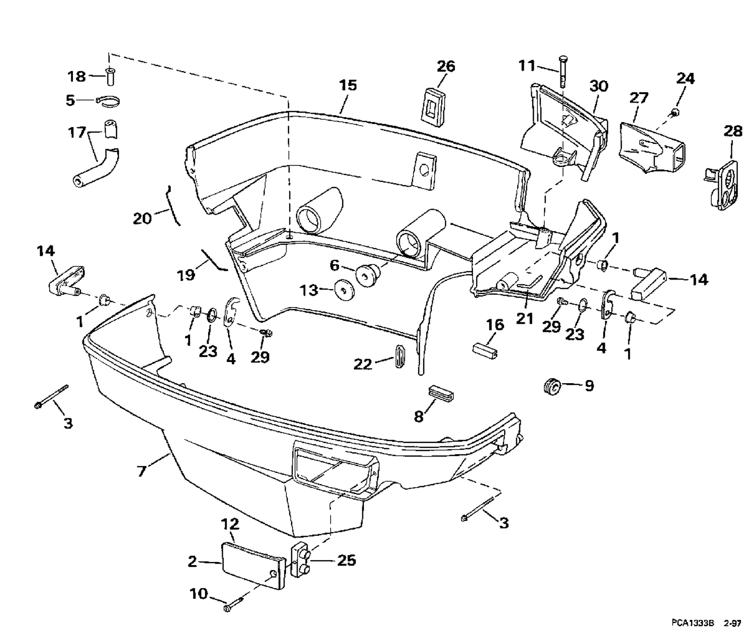 LOWER ENGINE COVER
