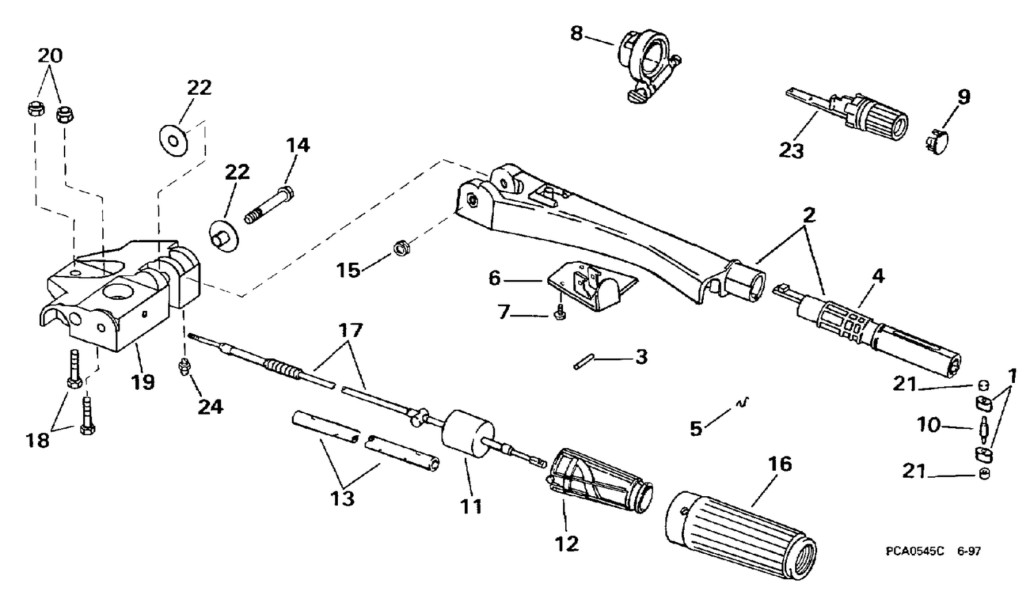 STEERING & SHIFT HANDLE