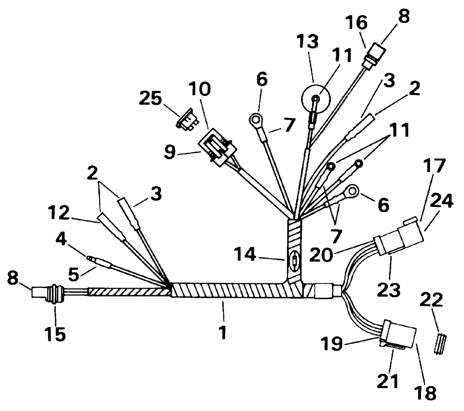 MOTOR CABLE - REMOTE ELECTRIC