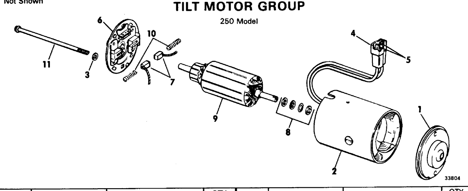 TILT MOTOR GROUP 250 MODEL