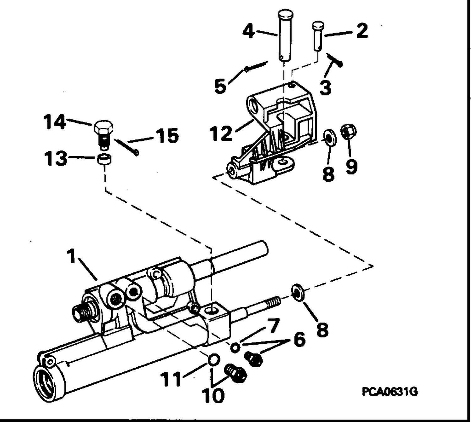 POWER STEERING CYLINDER