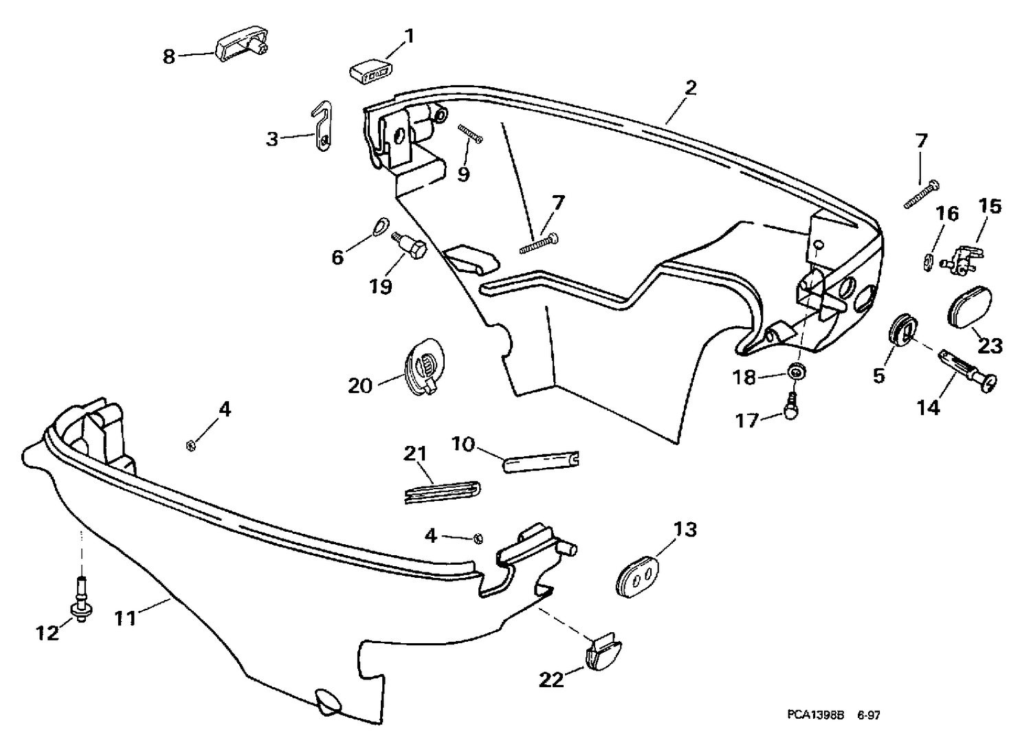 LOWER ENGINE COVER