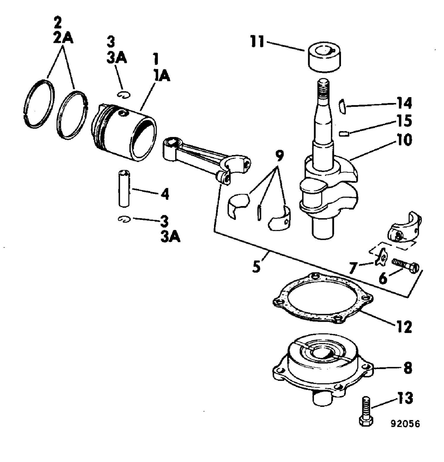 CRANKSHAFT & PISTON