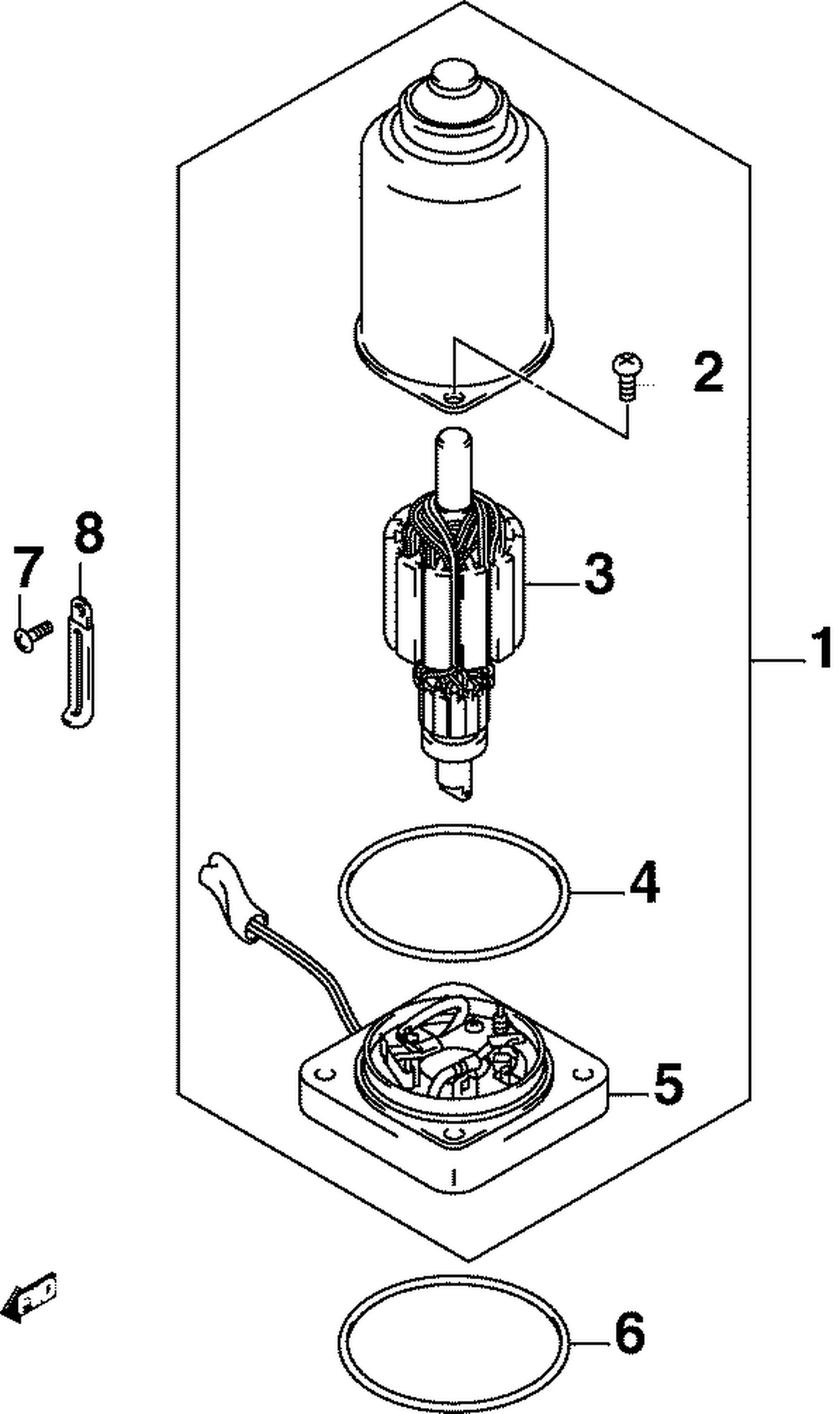 TRIM & TILT MOTOR
